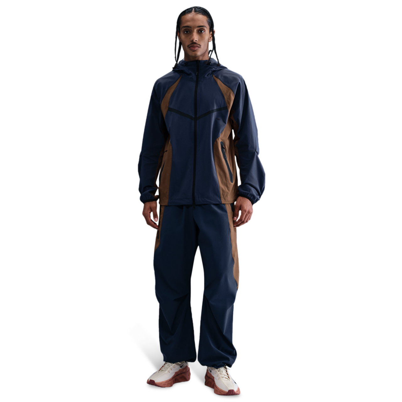 Nike Tech Woven Pro Full-Zip Jacket Image 3 of 4. Tap to open photo gallery.