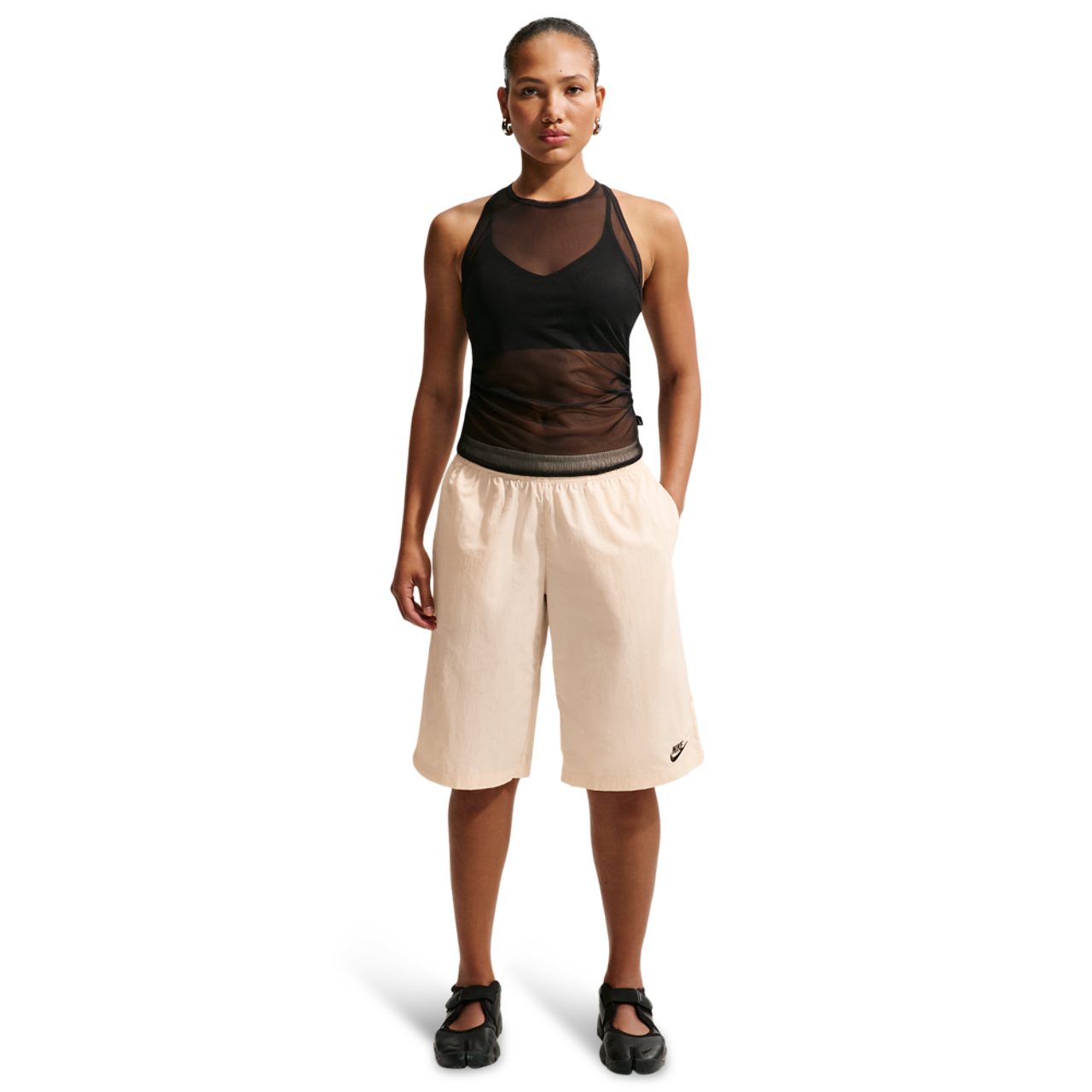 Nike NSW Longline SPD Shorts Image 4 of 5. Tap to open photo gallery.