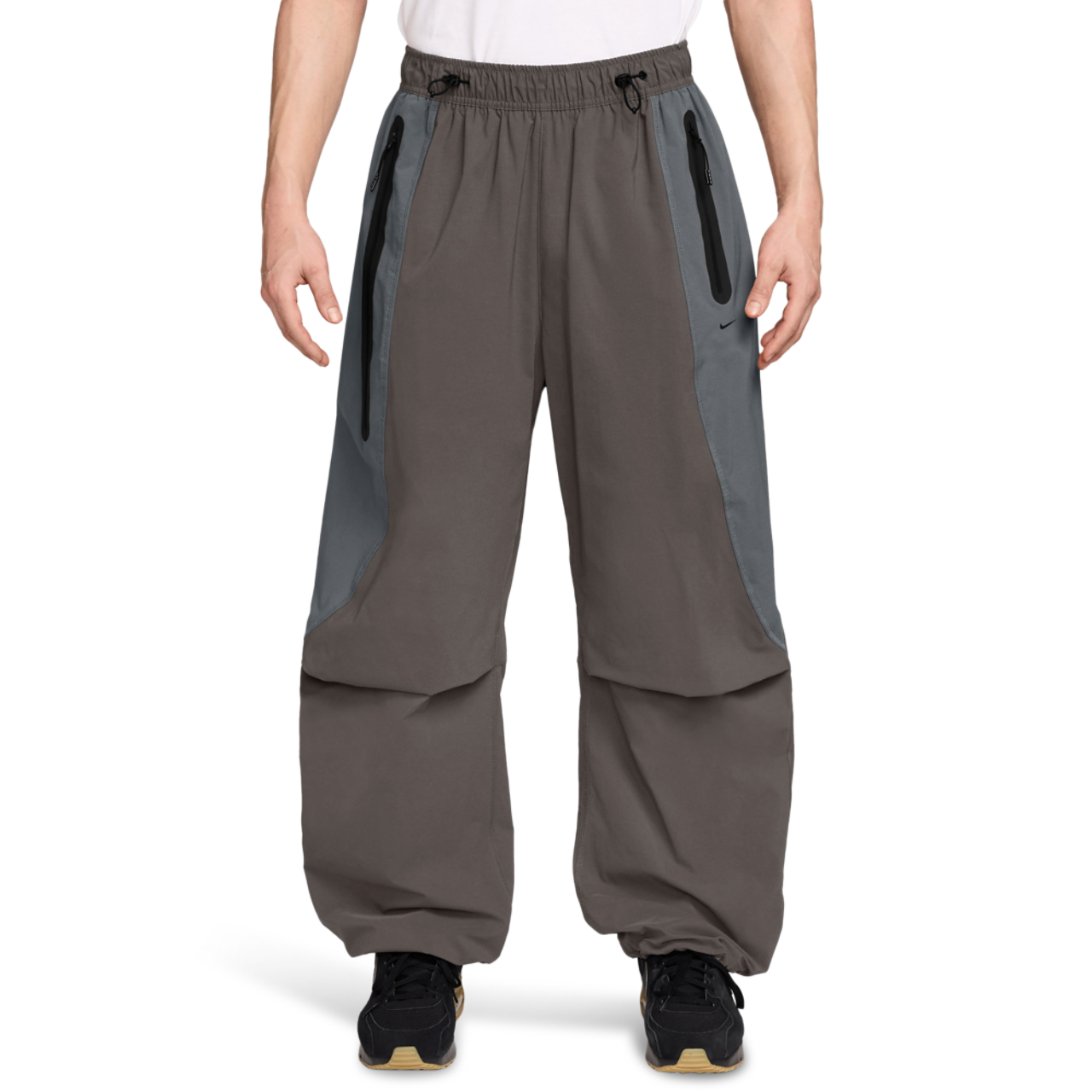 Nike Tech Woven Pro Oversized Pants Image 1 of 3. Tap to open photo gallery.