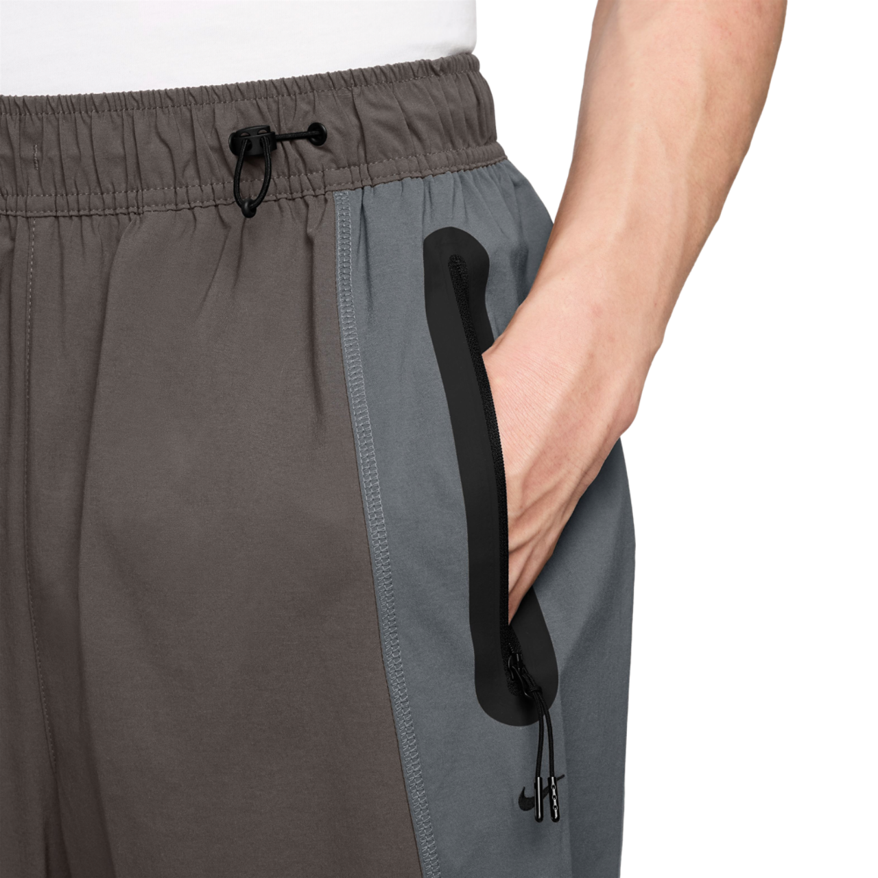 Nike Tech Woven Pro Oversized Pants Image 3 of 3. Tap to open photo gallery.