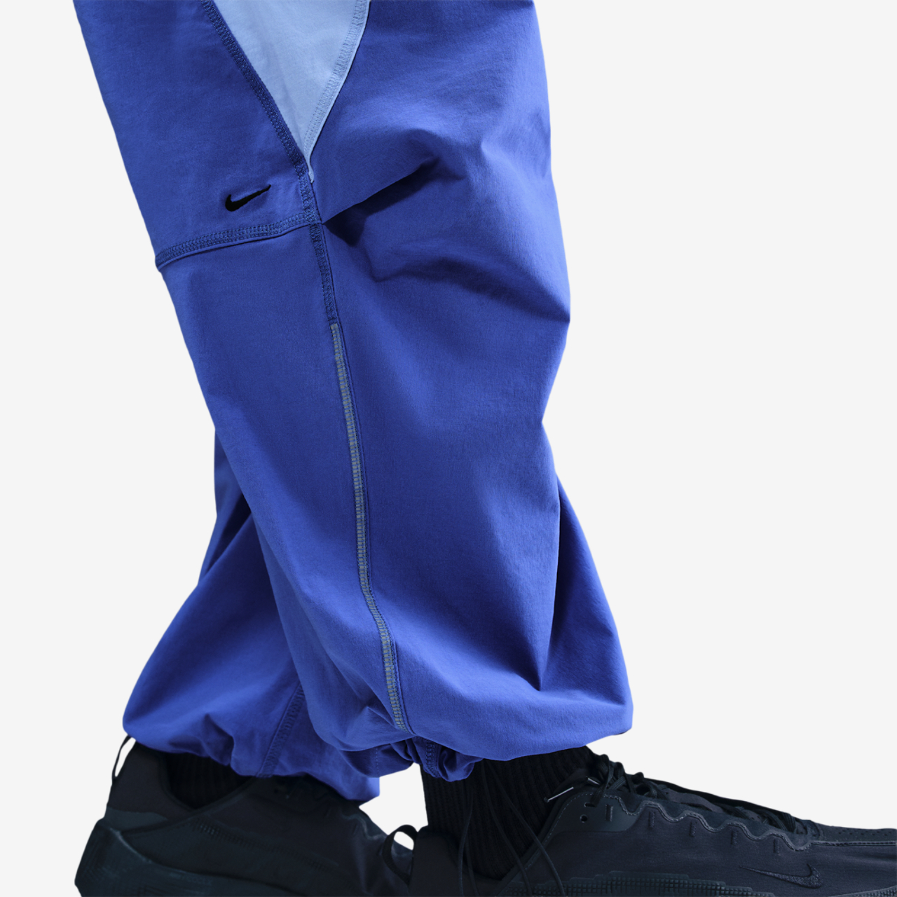 Nike Tech Woven Pro Oversized Pants Image 3 of 5. Tap to open photo gallery.