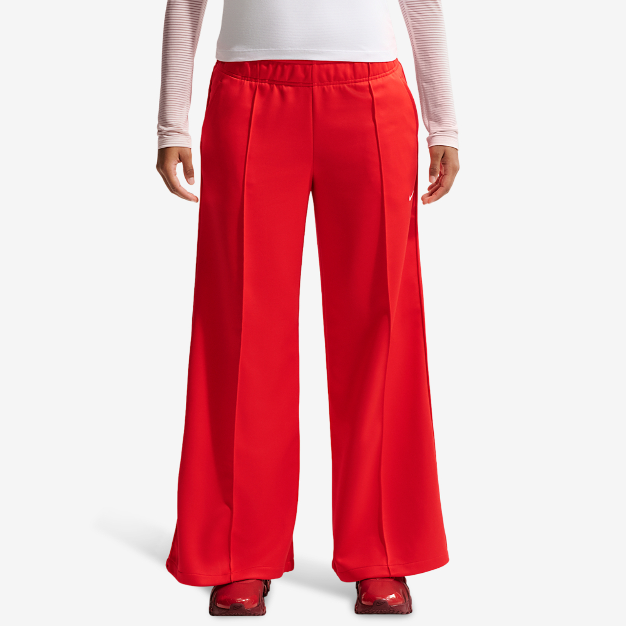 Nike NSW Wide Leg Track Pant Image 1 of 7. Tap to open photo gallery.