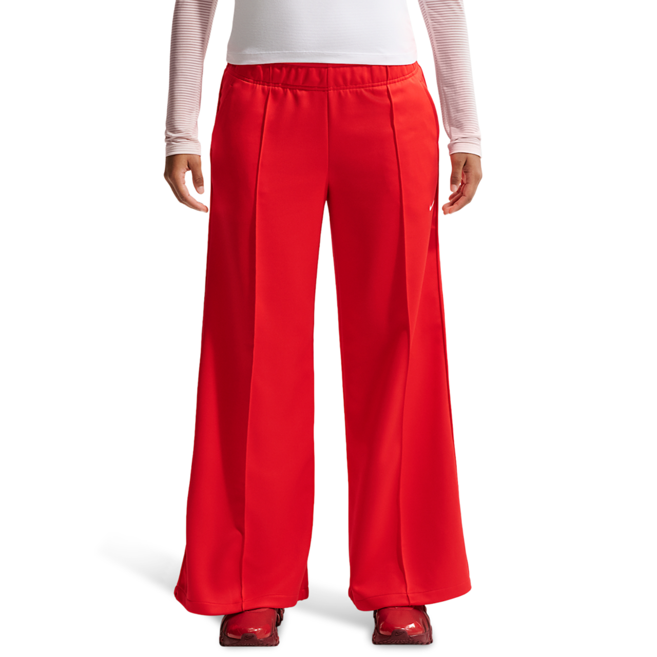 Nike NSW Wide Leg Track Pant Image 1 of 7. Tap to open photo gallery.
