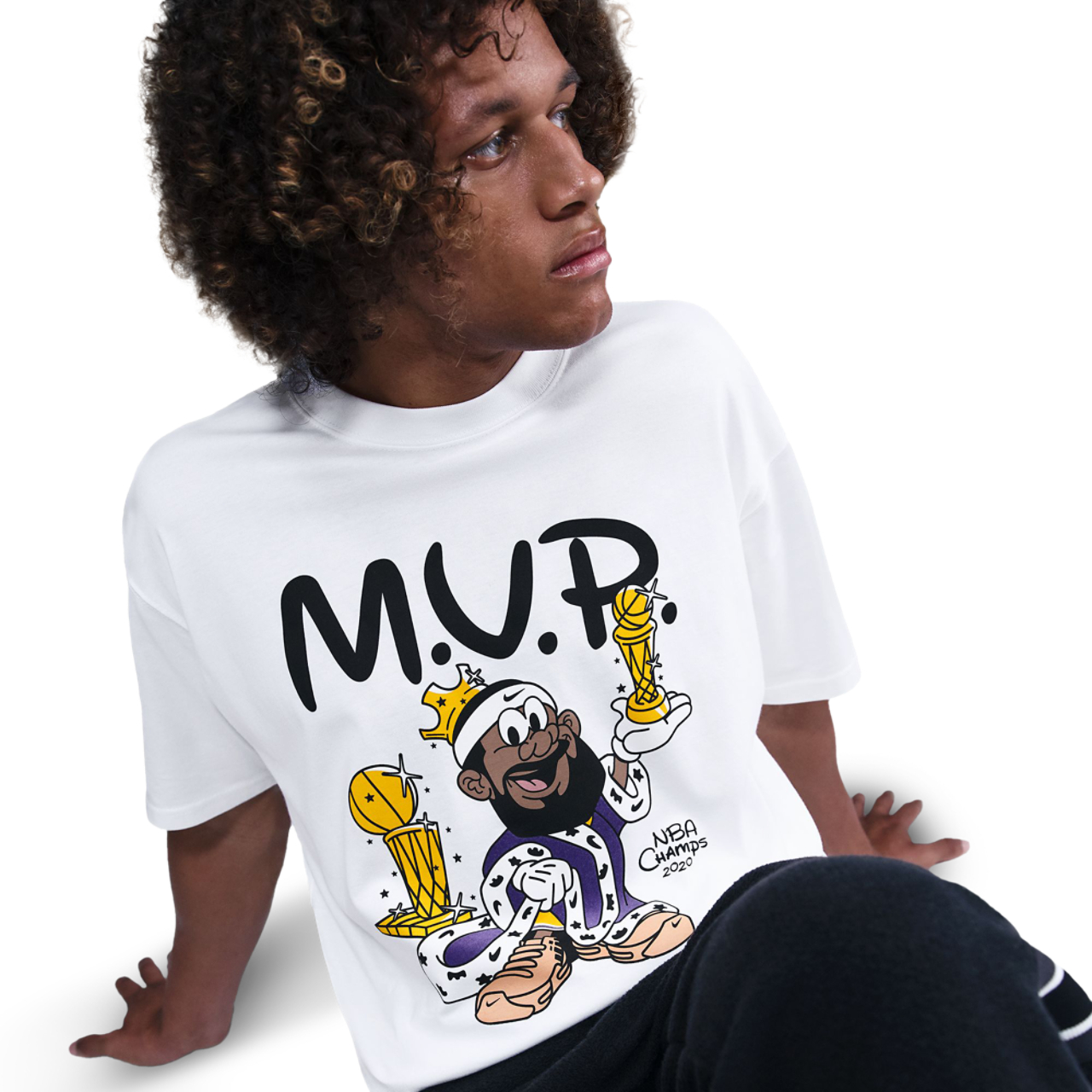 Nike Lebron M90 T-Shirt Image 4 of 6. Tap to open photo gallery.