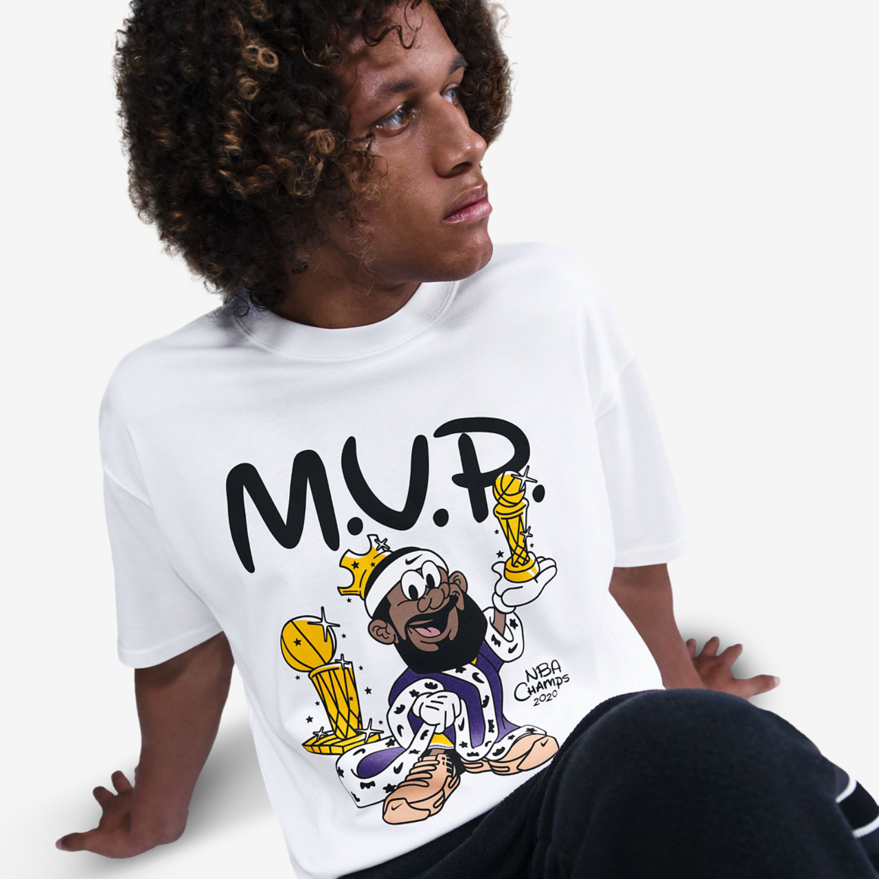 Nike Lebron M90 T-Shirt Image 4 of 6. Tap to open photo gallery.
