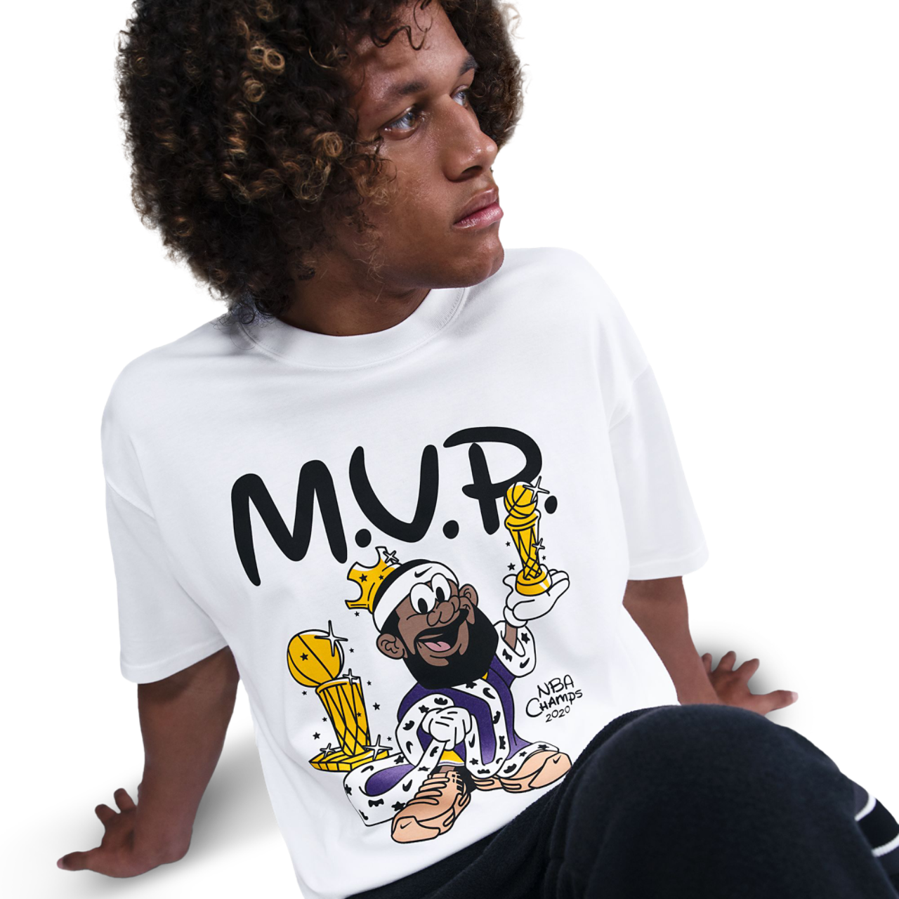 Nike Lebron M90 T-Shirt Image 4 of 6. Tap to open photo gallery.