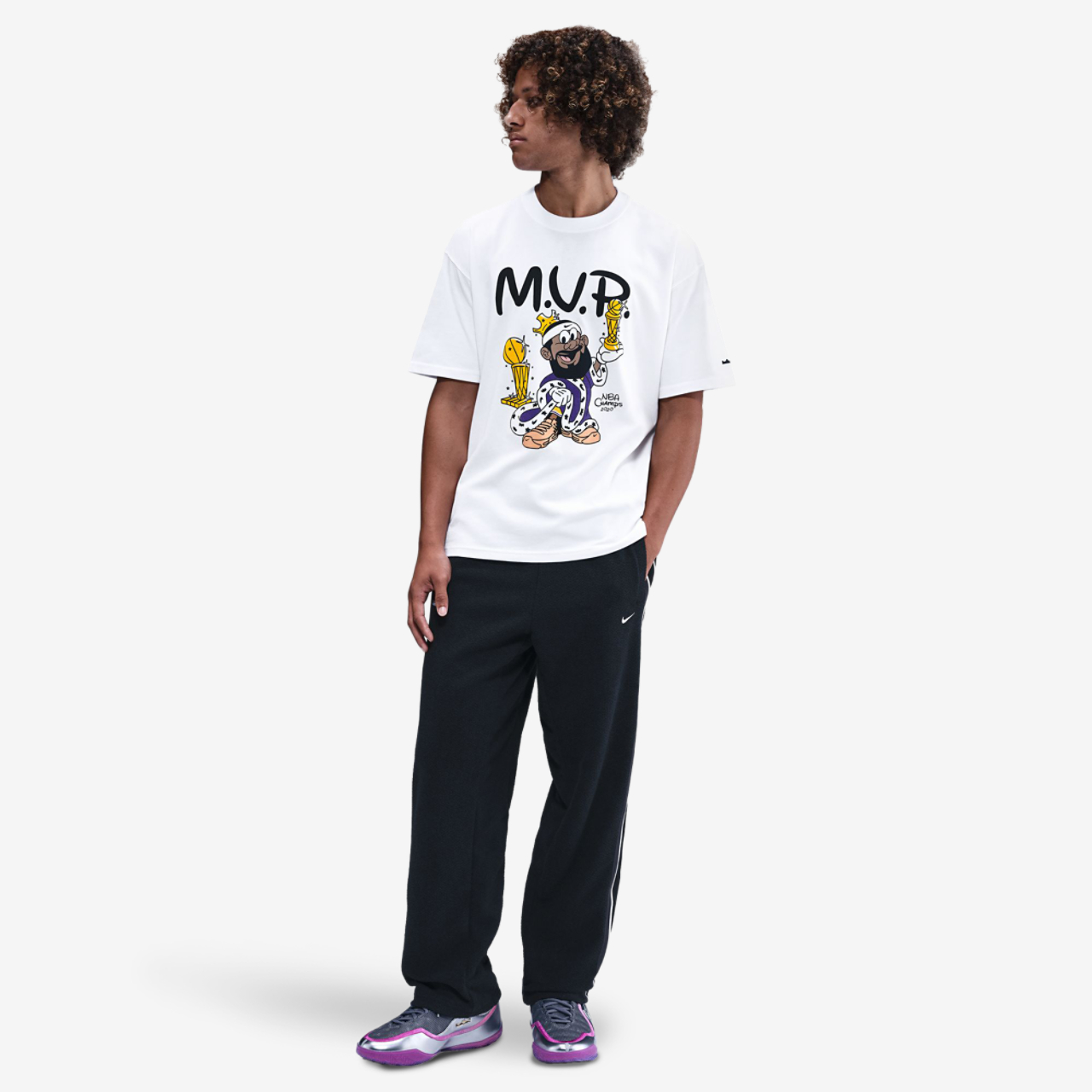 Nike Lebron M90 T-Shirt Image 5 of 6. Tap to open photo gallery.