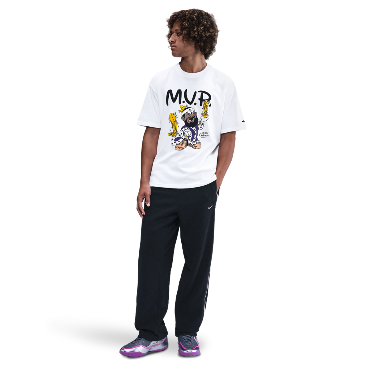 Nike Lebron M90 T-Shirt Image 5 of 6. Tap to open photo gallery.