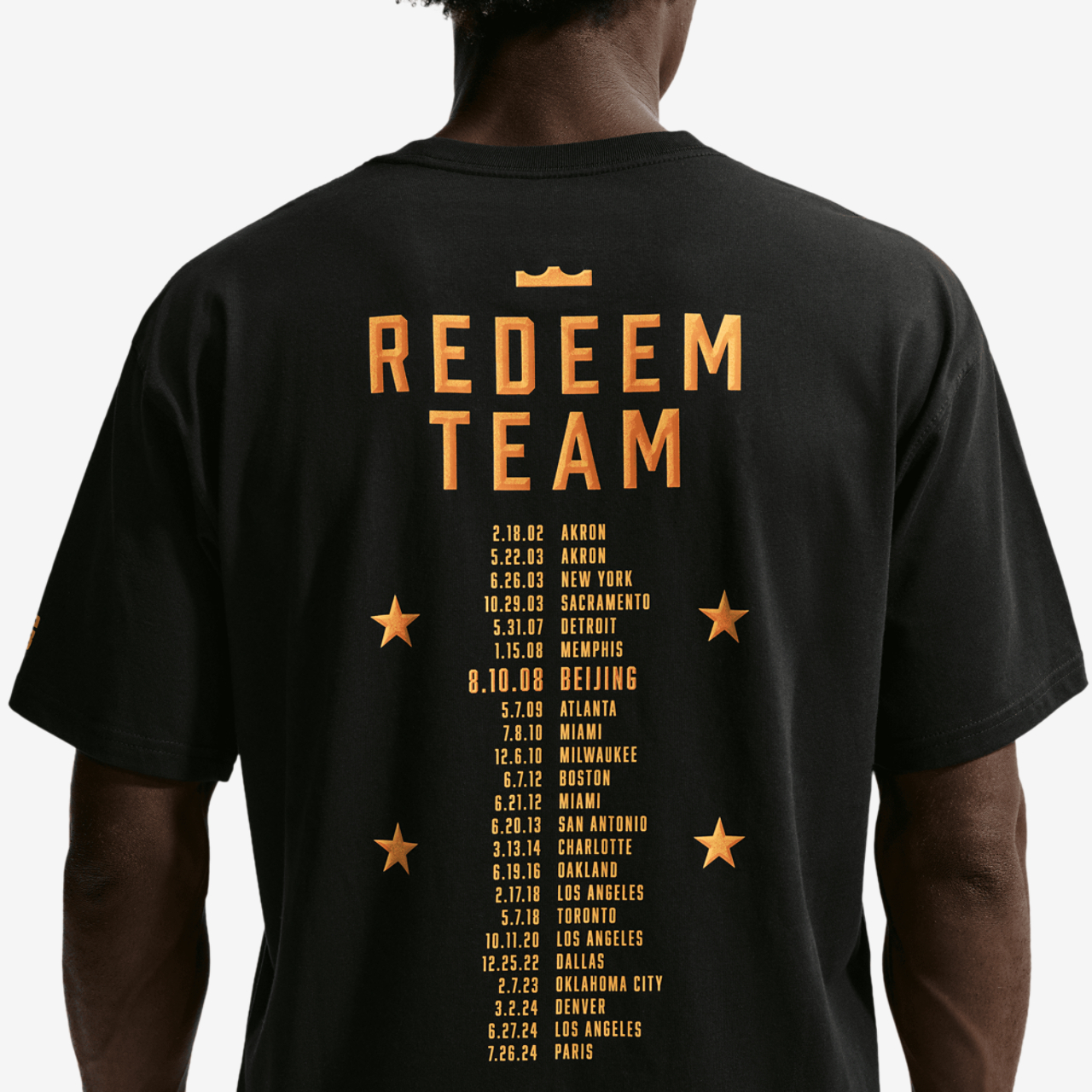 Nike LeBron James T-Shirt Long Sleeve Image 4 of 8. Tap to open photo gallery.