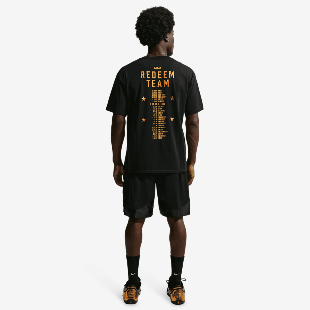 Nike LeBron James T-Shirt Long Sleeve Image 8 of 8. Tap to open photo gallery.