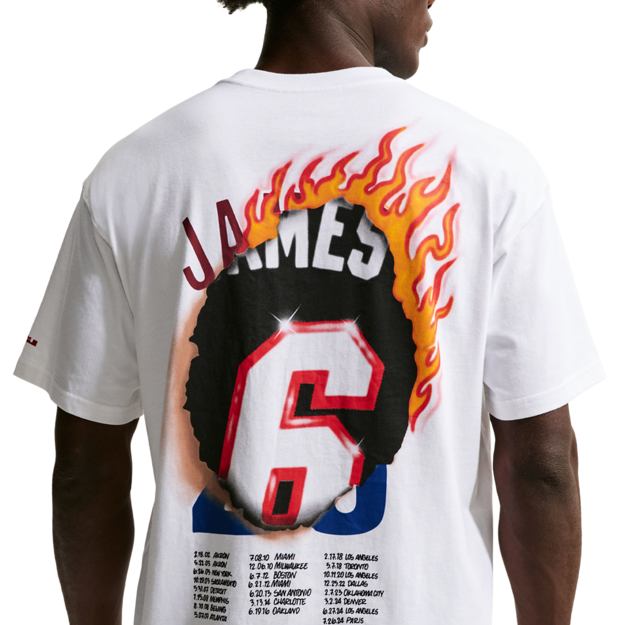 Nike LeBron James T-Shirt Long Sleeve Image 2 of 2. Tap to open photo gallery.