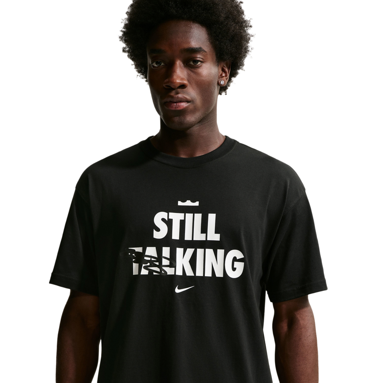 Nike LeBron James T-Shirt Long Sleeve Image 1 of 2. Tap to open photo gallery.