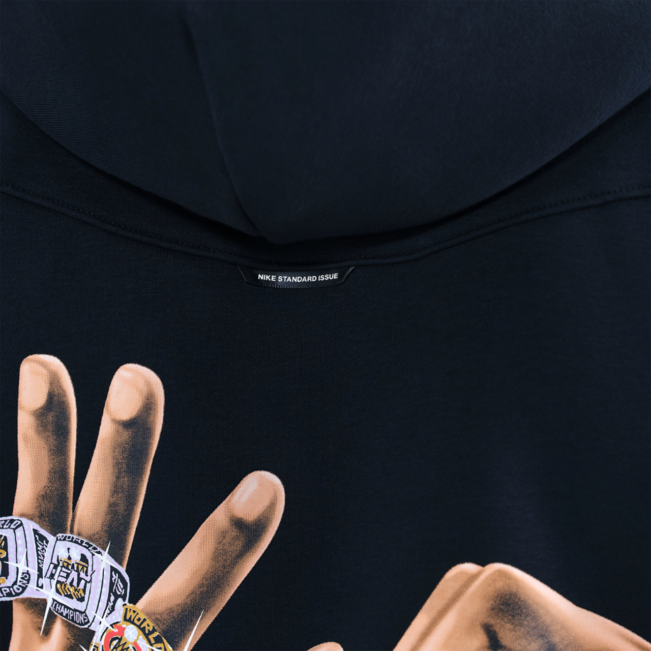 Nike Lebron TF SI Brushed Pullover Hoodie Image 3 of 3. Tap to open photo gallery.