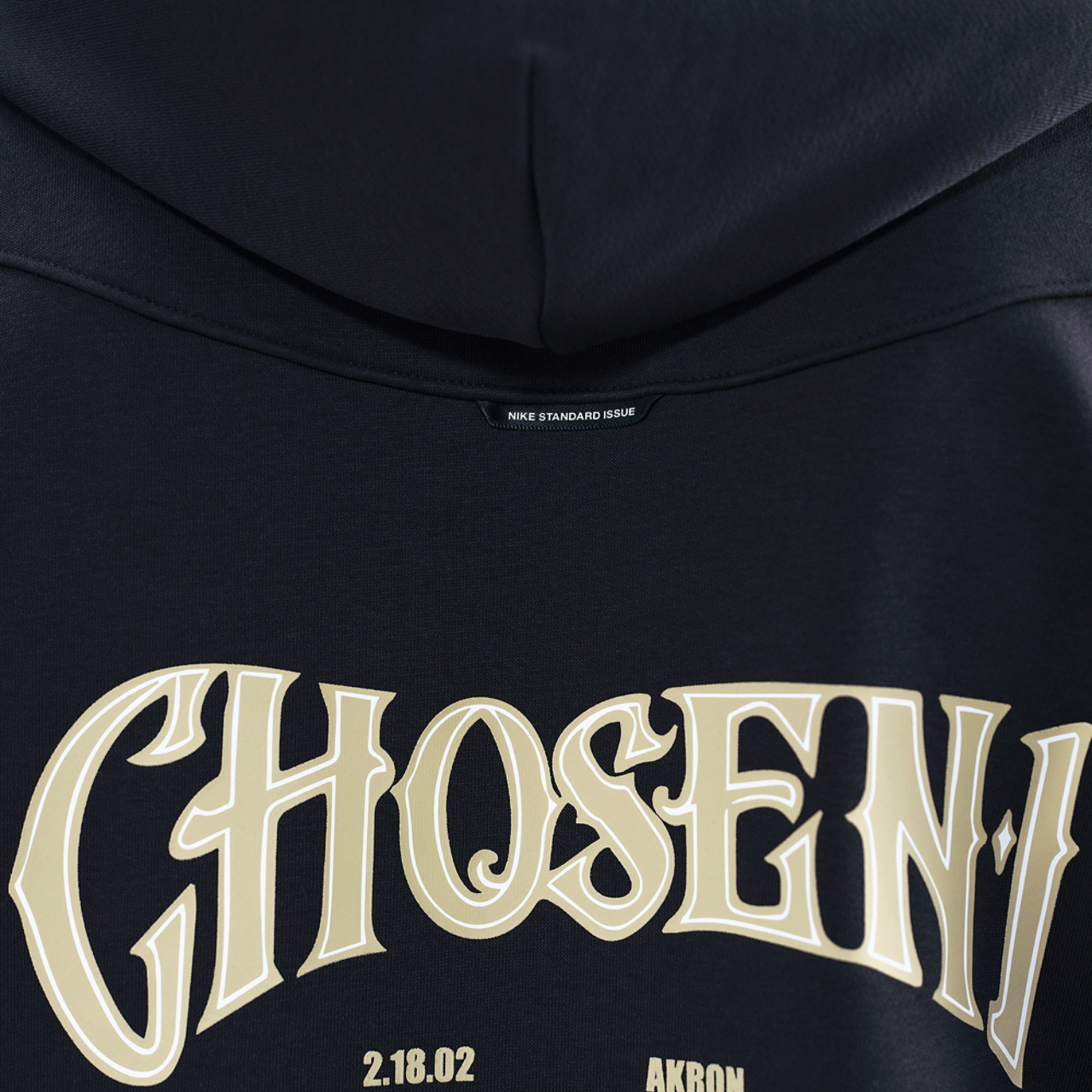 Nike Lebron TF SI Brushed Pullover Hoodie Image 4 of 4. Tap to open photo gallery.