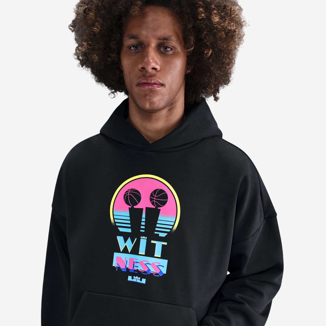 Nike Lebron TF SI Brushed Pullover Hoodie Image 1 of 3. Tap to open photo gallery.