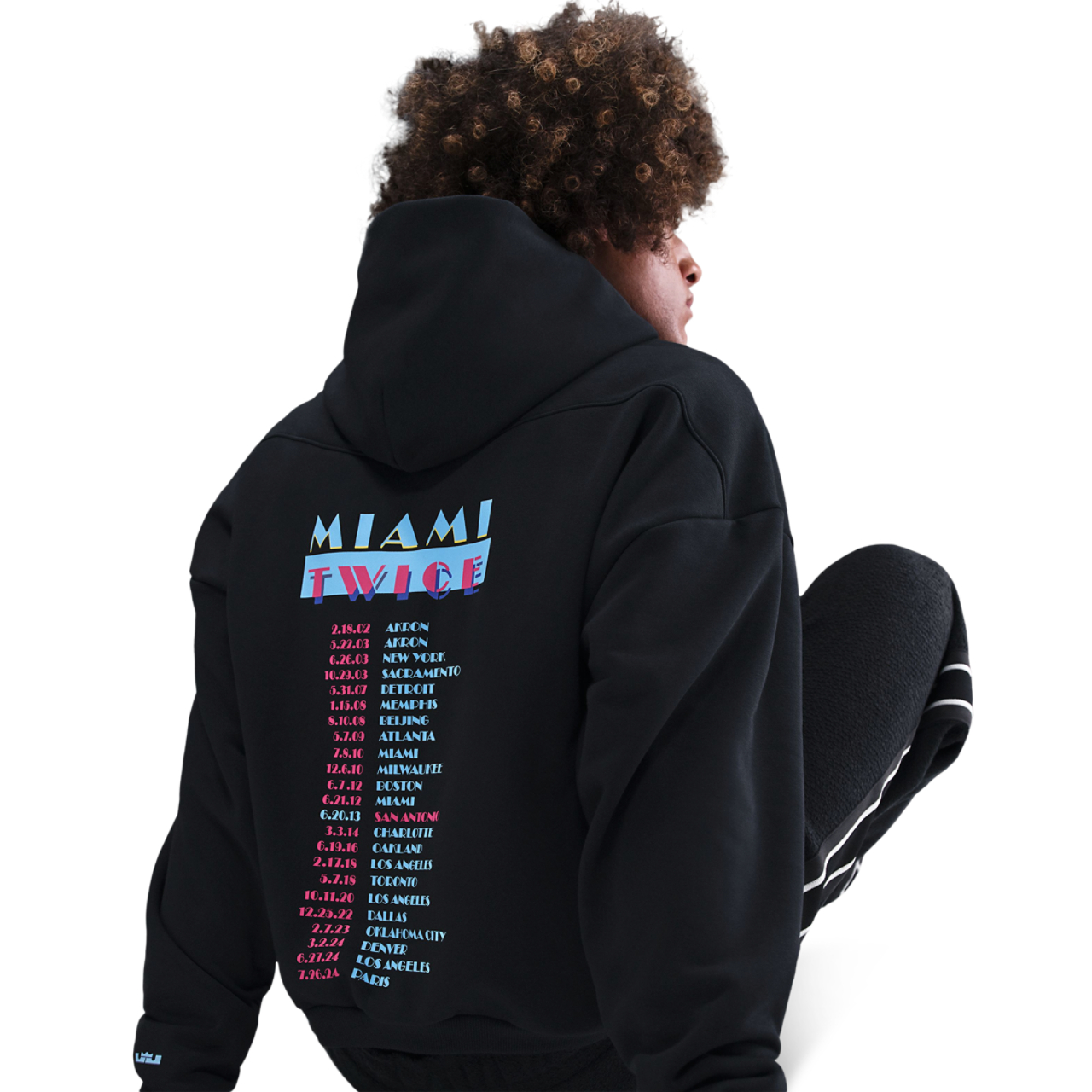 Nike Lebron TF SI Brushed Pullover Hoodie Image 2 of 3. Tap to open photo gallery.