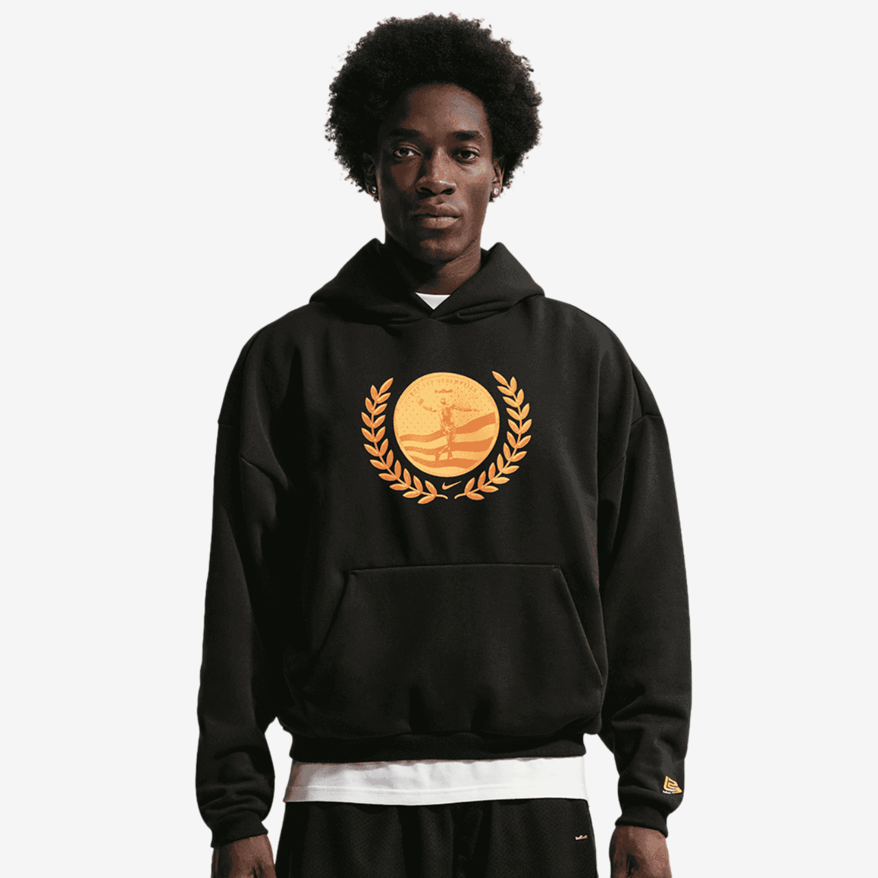 Nike LeBron JamesTF SI BRSH Pullover Hoodie Image 1 of 8. Tap to open photo gallery.