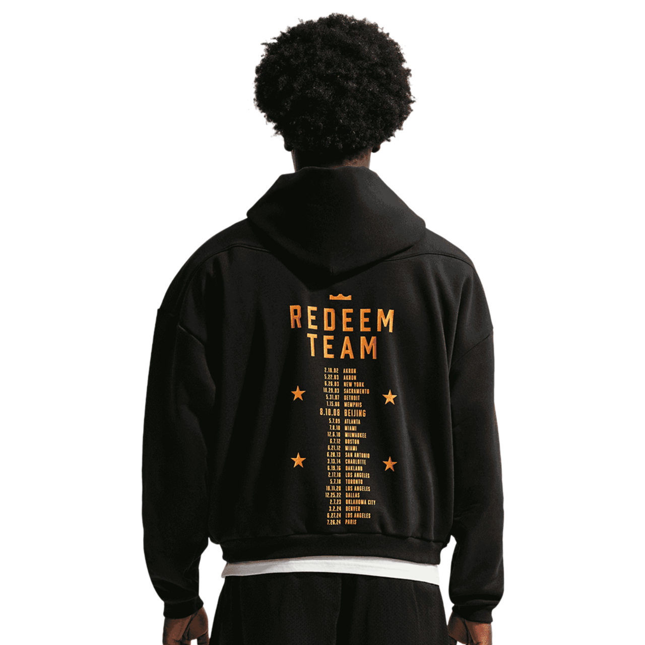 Nike LeBron JamesTF SI BRSH Pullover Hoodie Image 2 of 8. Tap to open photo gallery.