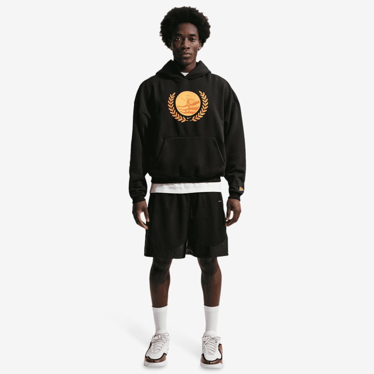 Nike LeBron JamesTF SI BRSH Pullover Hoodie Image 7 of 8. Tap to open photo gallery.