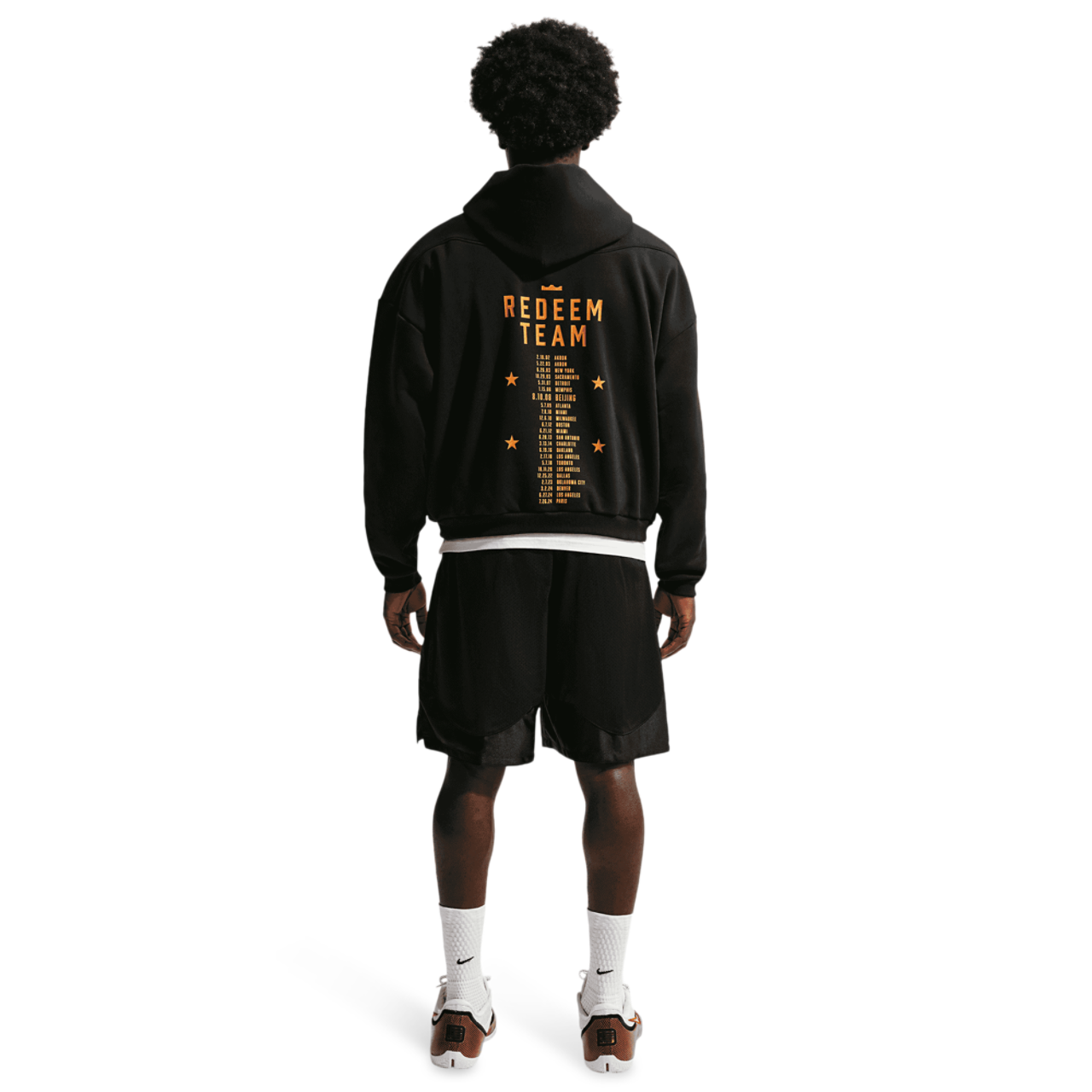 Nike LeBron JamesTF SI BRSH Pullover Hoodie Image 8 of 8. Tap to open photo gallery.