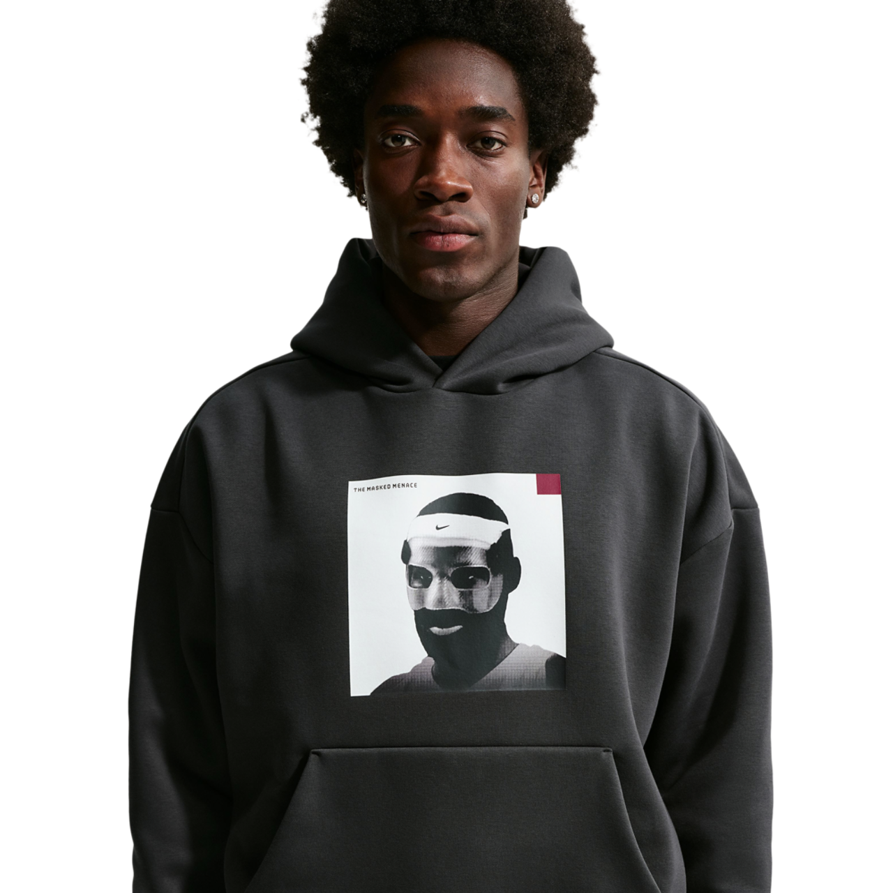 Nike LeBron James TF SI BRSH Pullover Hoodie Image 1 of 4. Tap to open photo gallery.