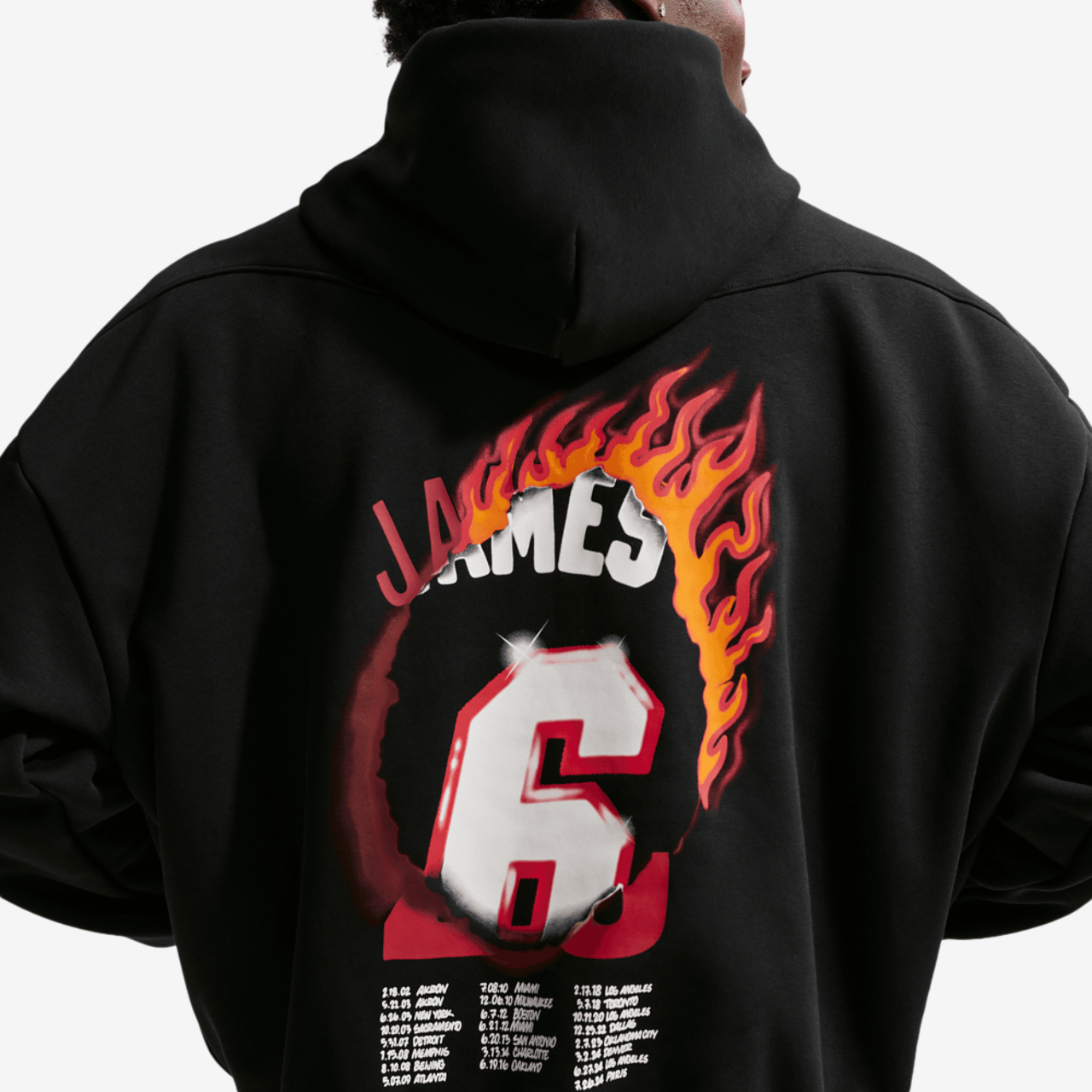 Nike LeBron James TF SI BRSH Pullover Hoodie GI Image 2 of 5. Tap to open photo gallery.