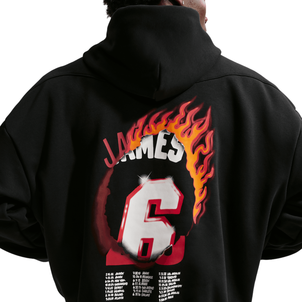 Nike LeBron James TF SI BRSH Pullover Hoodie GI Image 2 of 5. Tap to open photo gallery.