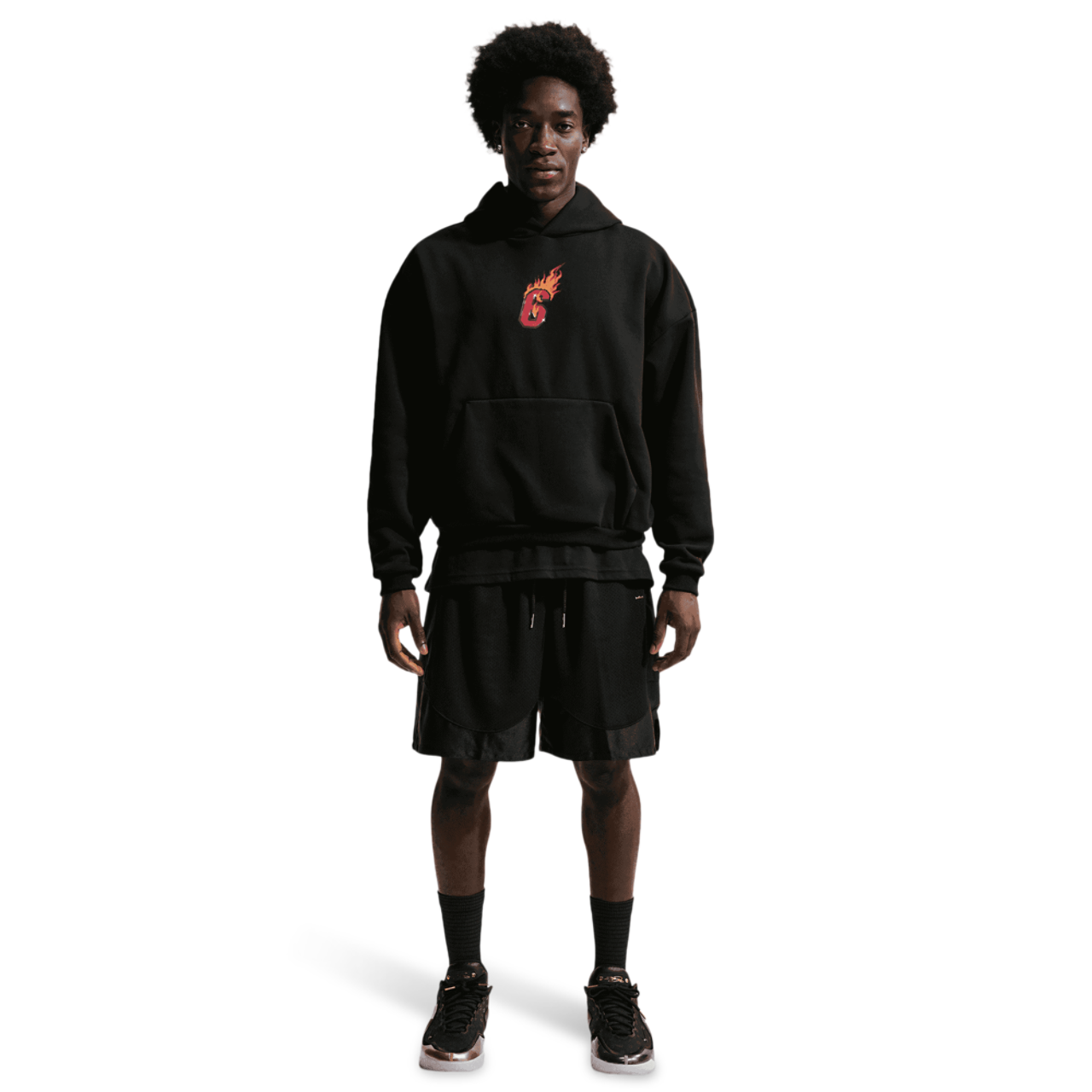 Nike LeBron James TF SI BRSH Pullover Hoodie GI Image 4 of 5. Tap to open photo gallery.