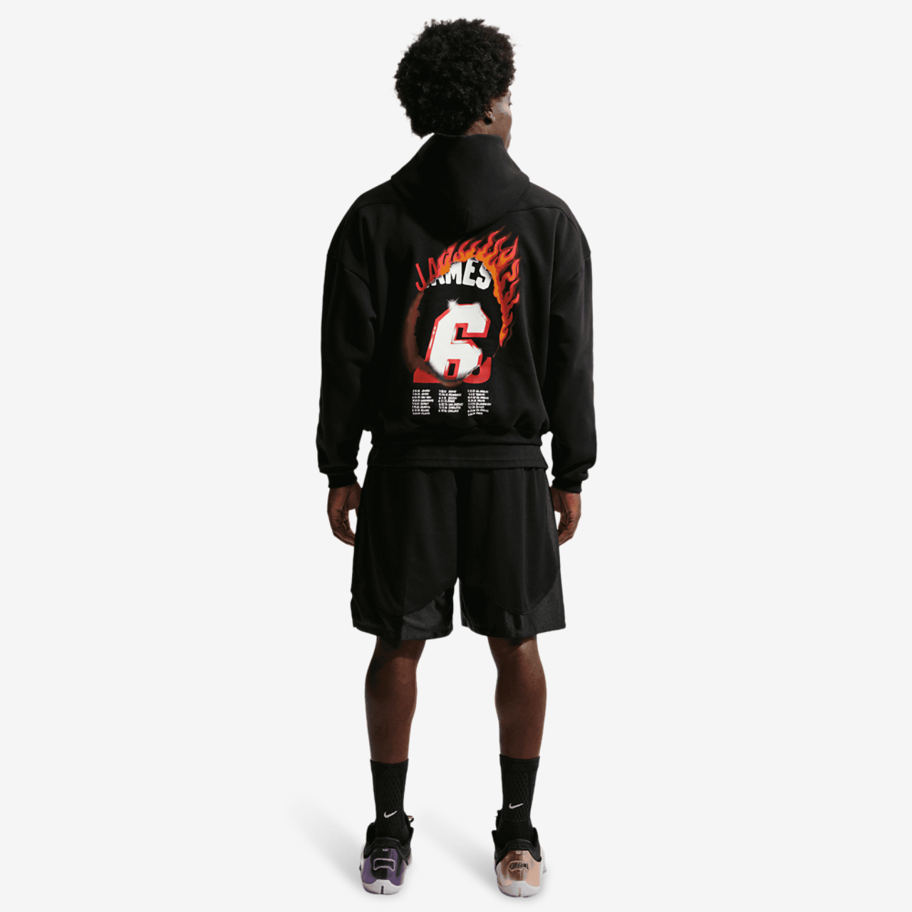 Nike LeBron James TF SI BRSH Pullover Hoodie GI Image 5 of 5. Tap to open photo gallery.