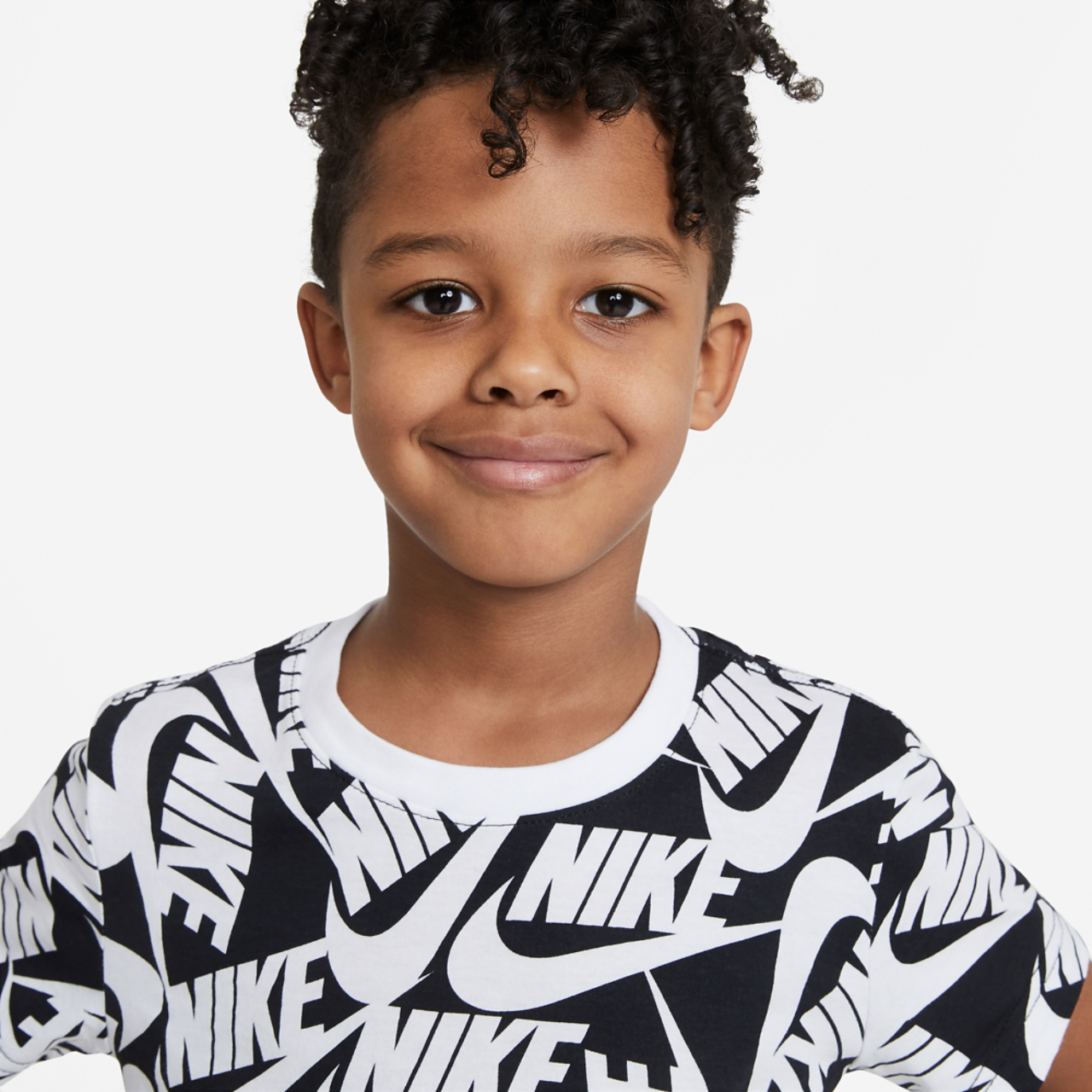 Nike Futura Toss All Over Print T-Shirt Image 4 of 4. Tap to open photo gallery.