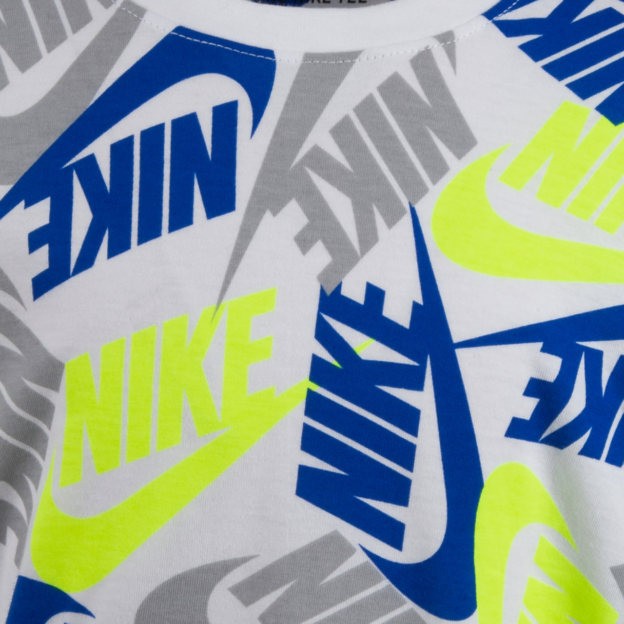 Nike Futura Toss All Over Print T-Shirt Image 3 of 3. Tap to open photo gallery.