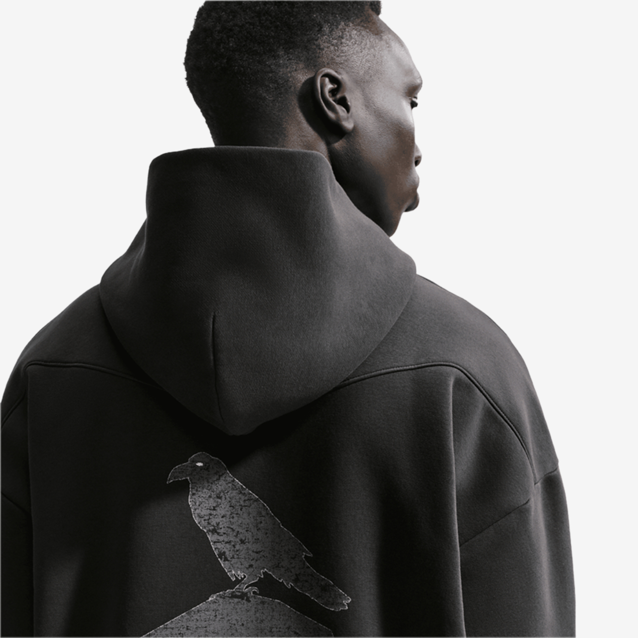 Nike LeBron Therma-FIT Brushed Pullover Hoodie Image 4 of 8. Tap to open photo gallery.