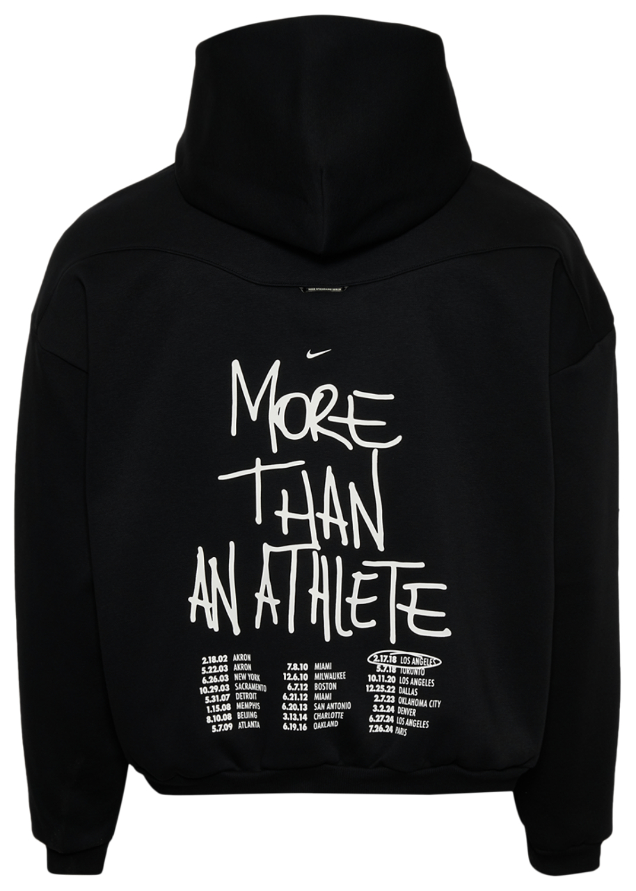 Nike LeBron James TF SI BRSH Pullover Hoodie Image 2 of 3. Tap to open photo gallery.