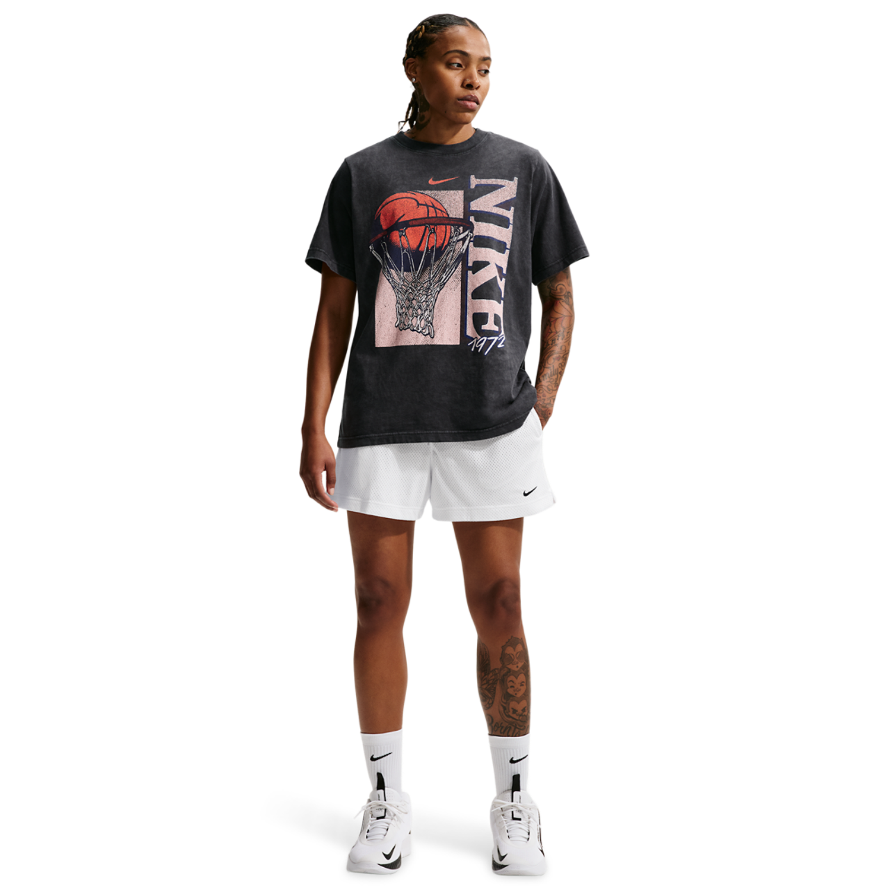 Nike DriFIT Essential Basketball Mesh Short Image 3 of 4. Tap to open photo gallery.