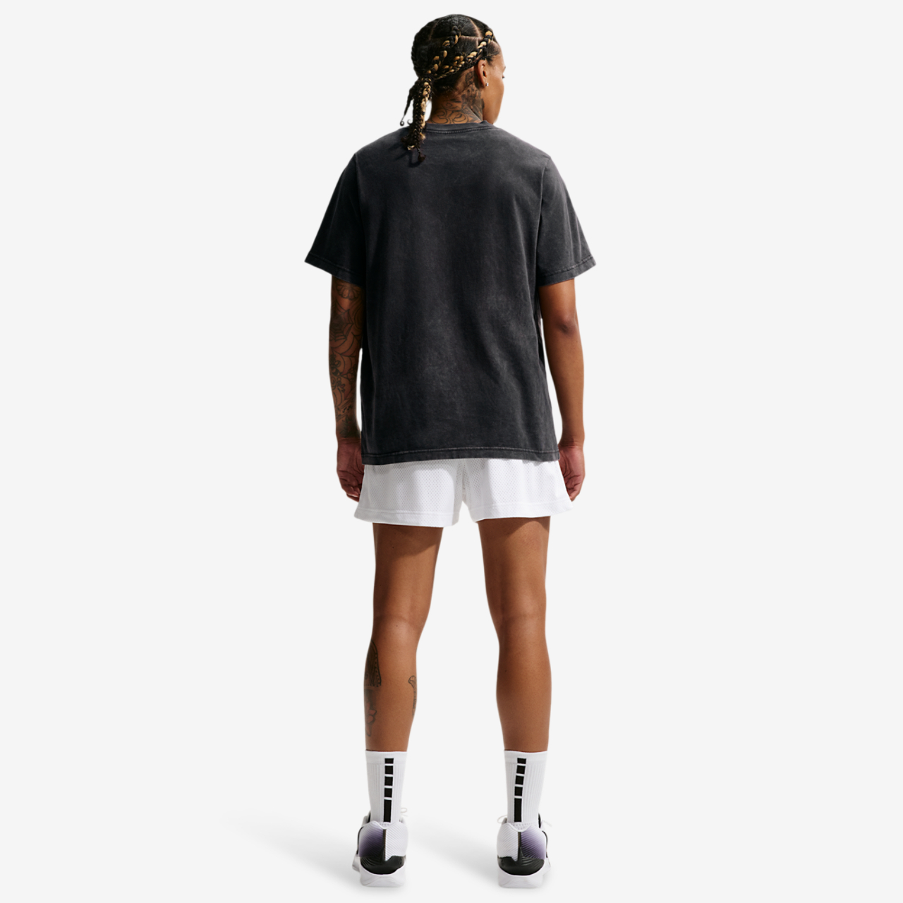Nike DriFIT Essential Basketball Mesh Short Image 4 of 4. Tap to open photo gallery.