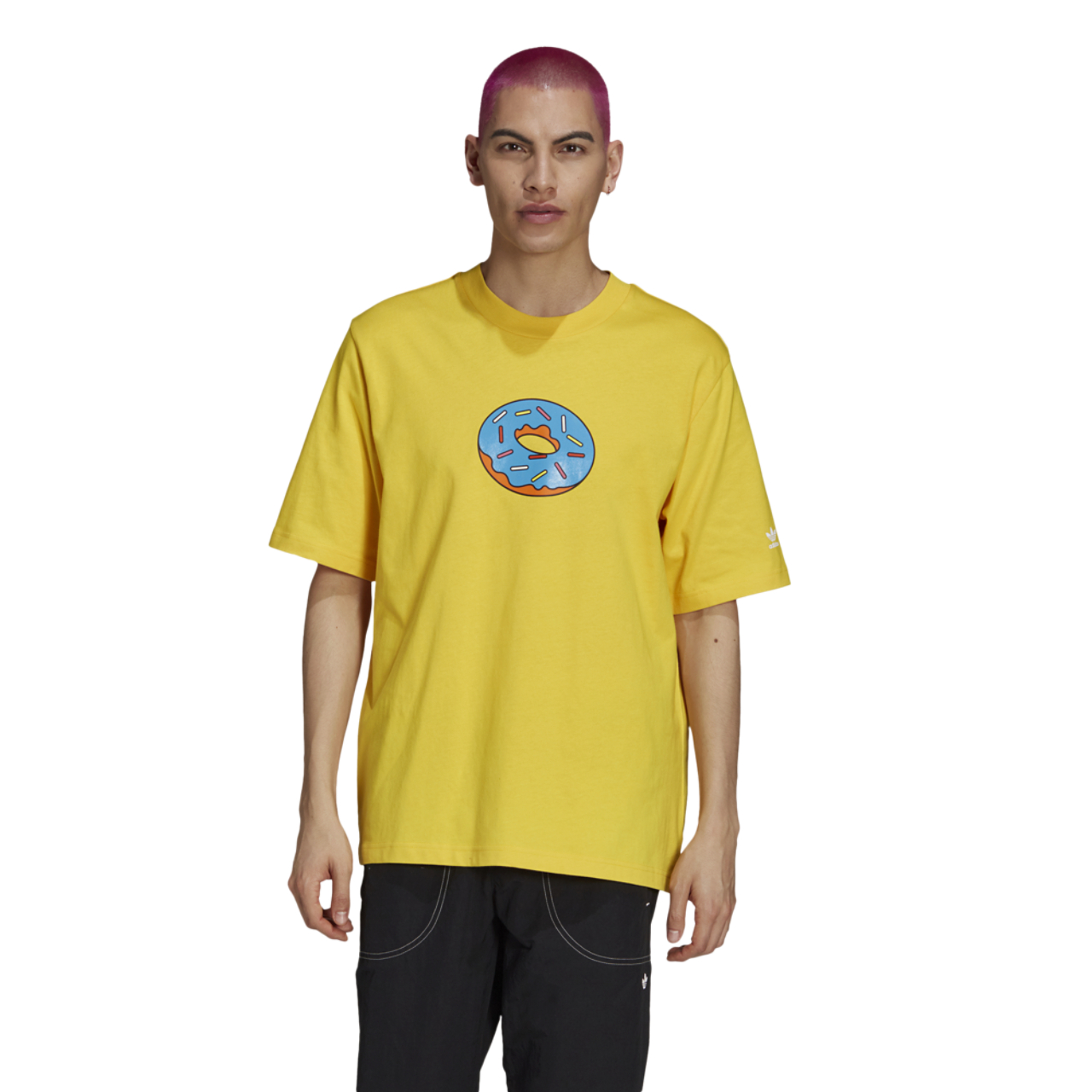 adidas Originals Simpsons T-Shirt Image 2 of 5. Tap to open photo gallery.