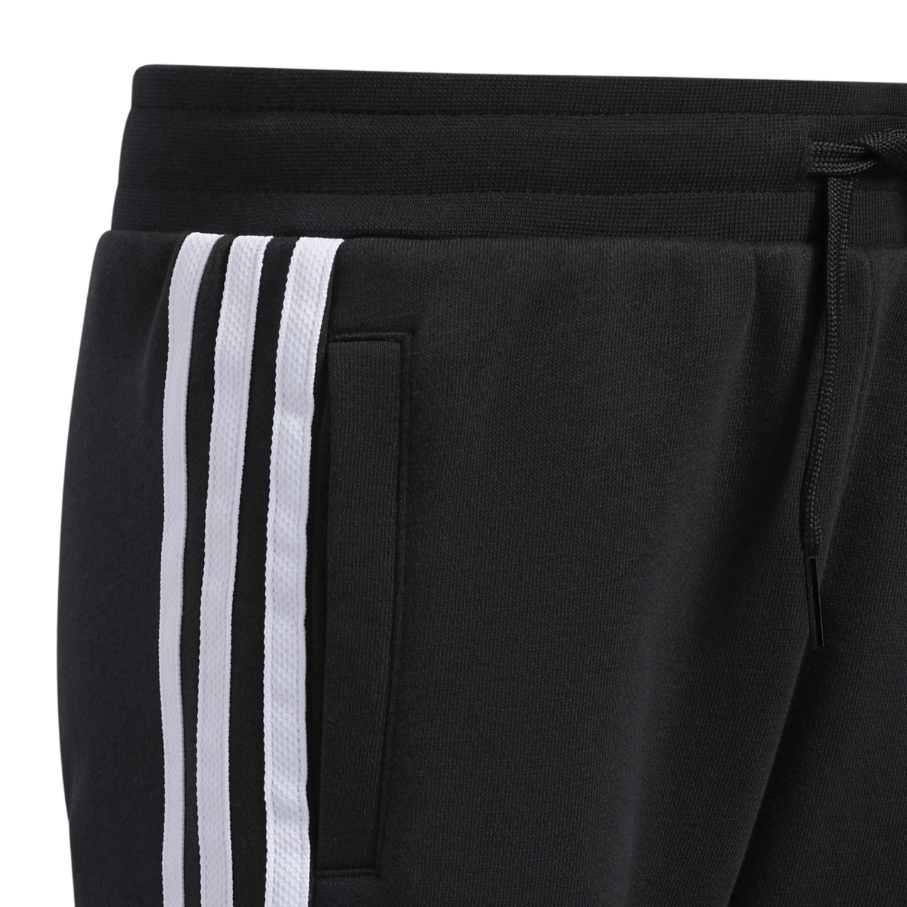 adidas 3 Stripes Fleece Short Image 3 of 3. Tap to open photo gallery.