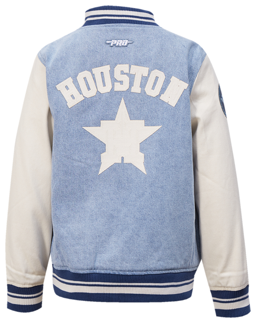 Pro Standard Houston Astros Denim Jacket Image 2 of 7. Tap to open photo gallery.