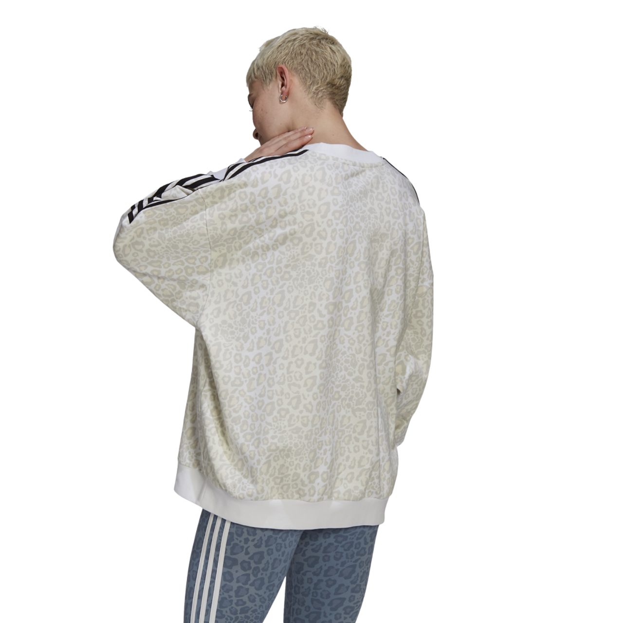 adidas Crew Sweatshirt Image 3 of 6. Tap to open photo gallery.