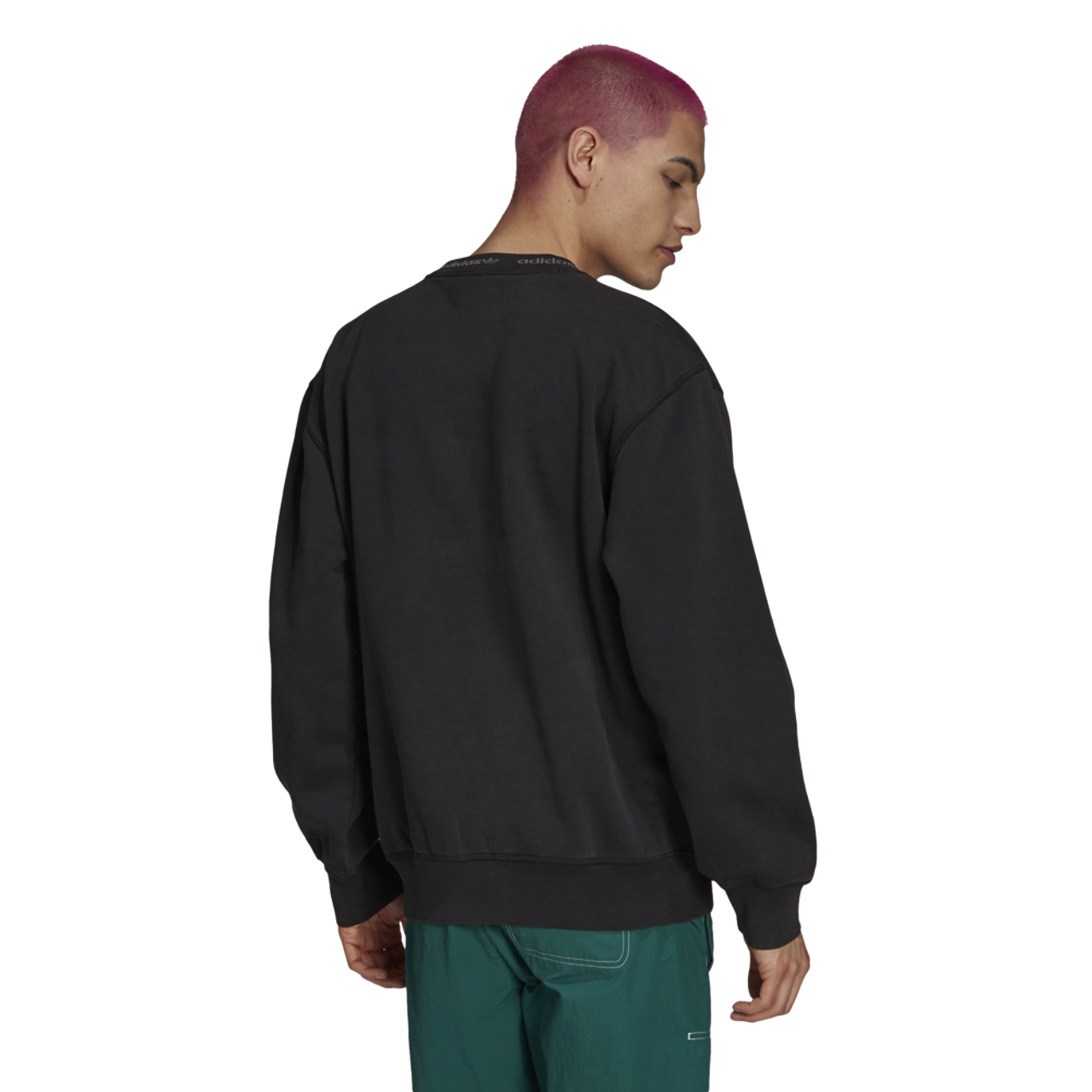 adidas Originals Easter Sunday Service Fleece Crew Image 2 of 2. Tap to open photo gallery.