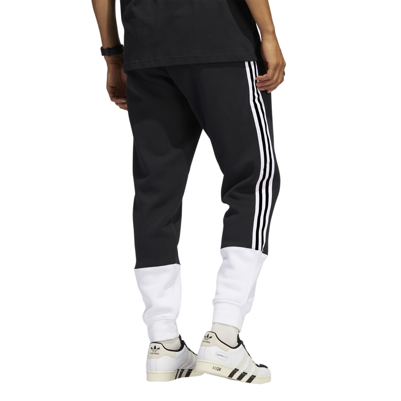 adidas Originals Superstar Fleece Pants Image 4 of 7. Tap to open photo gallery.