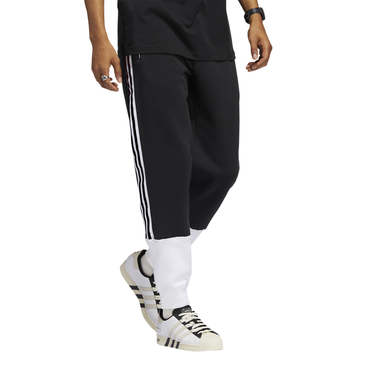 adidas Originals Superstar Fleece Pants Image 5 of 7. Tap to open photo gallery.