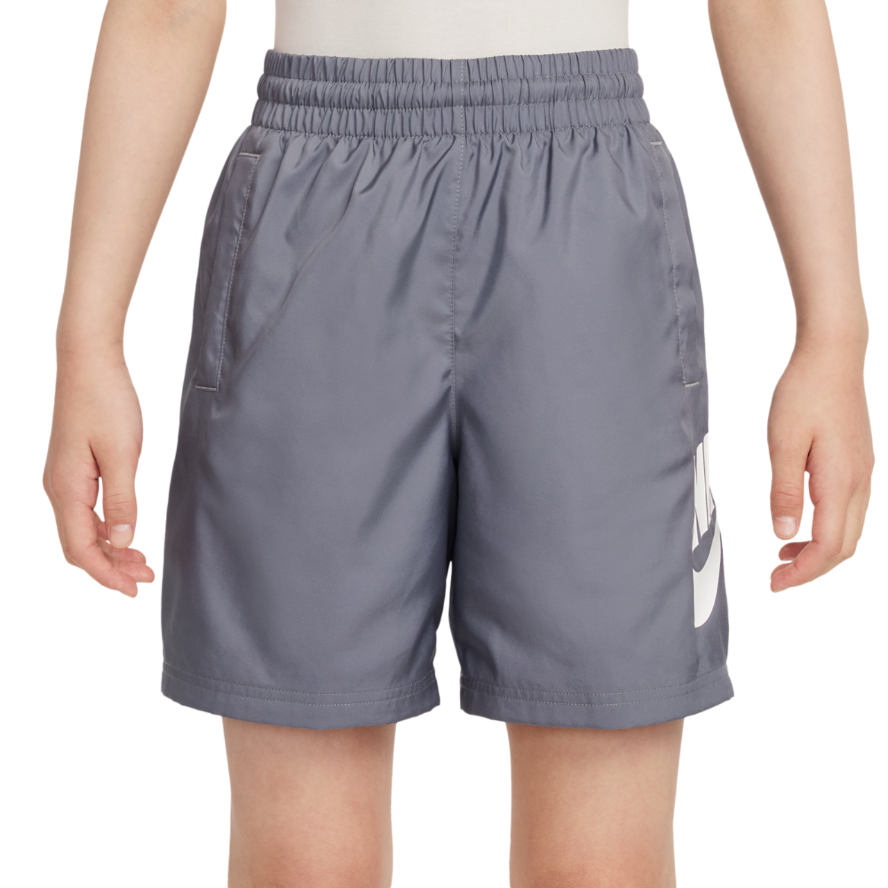 Nike NSW Club HBR Woven 6 Inch Shorts Image 1 of 3. Tap to open photo gallery.
