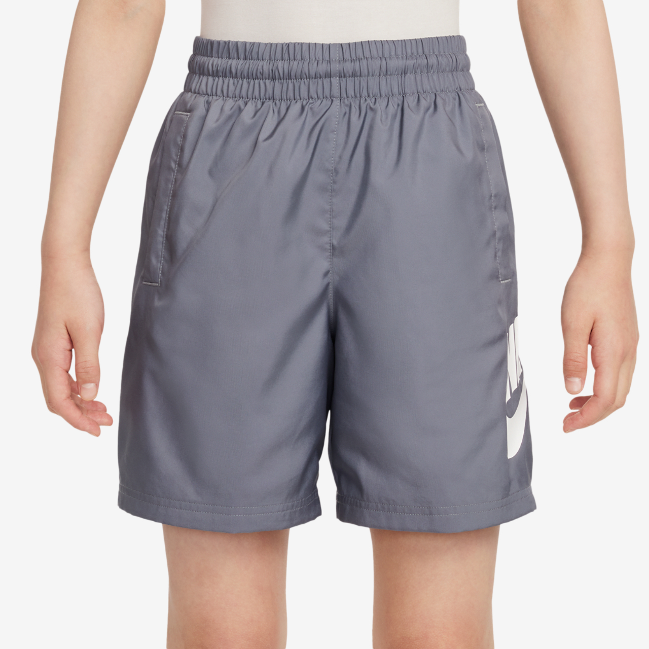 Nike NSW Club HBR Woven 6 Inch Shorts Image 1 of 3. Tap to open photo gallery.
