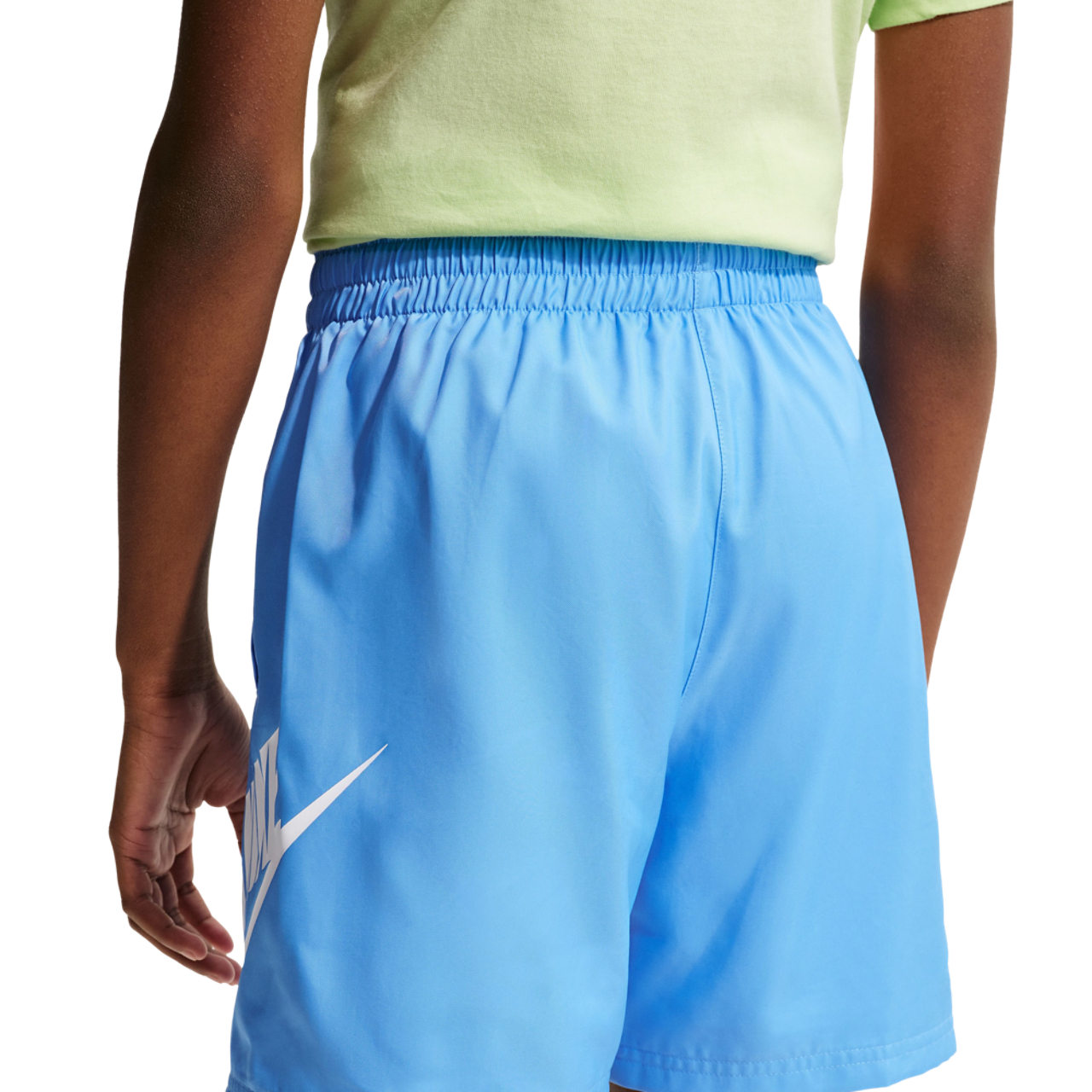 Nike NSW Club HBR Woven 6 Inch Shorts Image 2 of 2. Tap to open photo gallery.