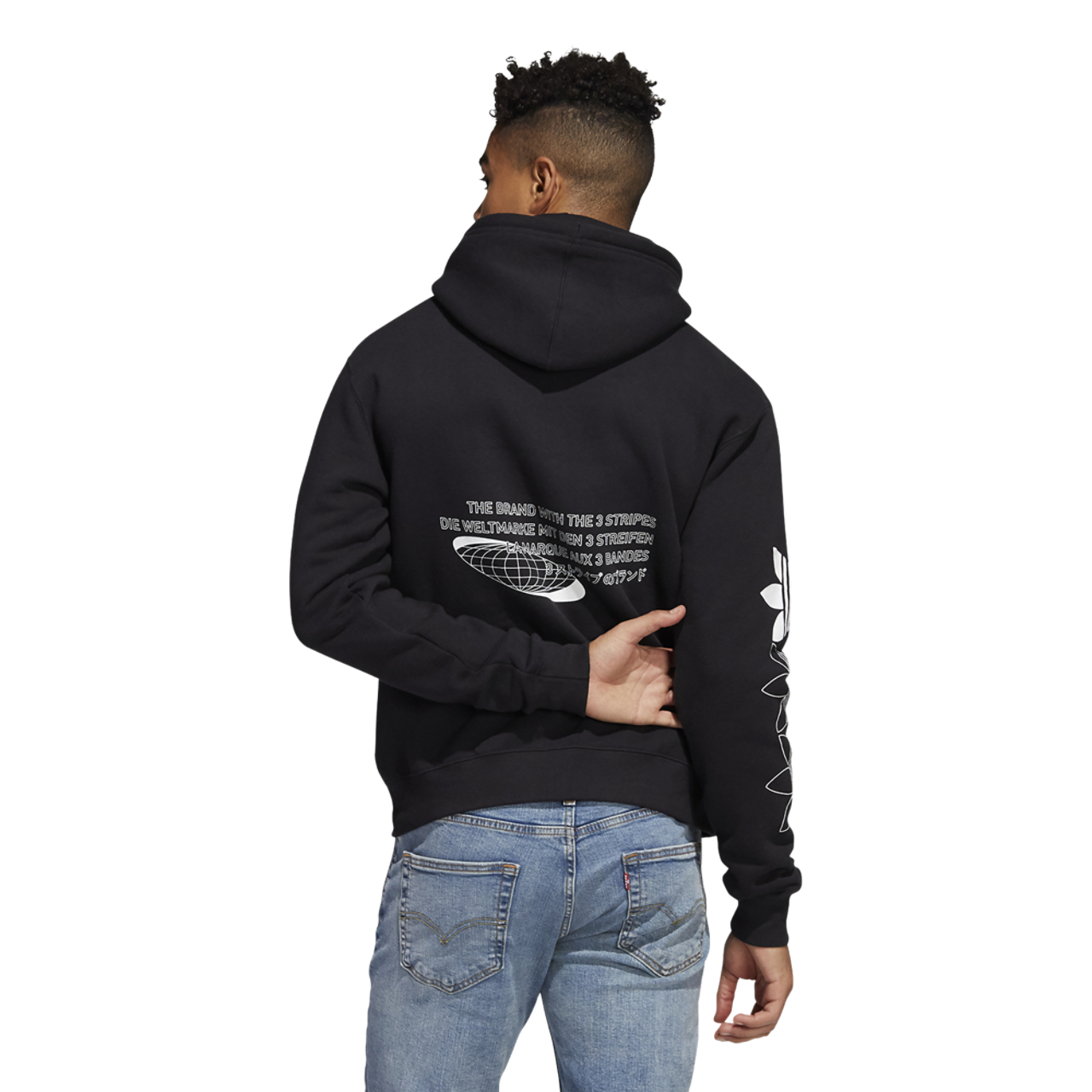 adidas Originals Sneaker Crossing Hoodie Image 3 of 3. Tap to open photo gallery.