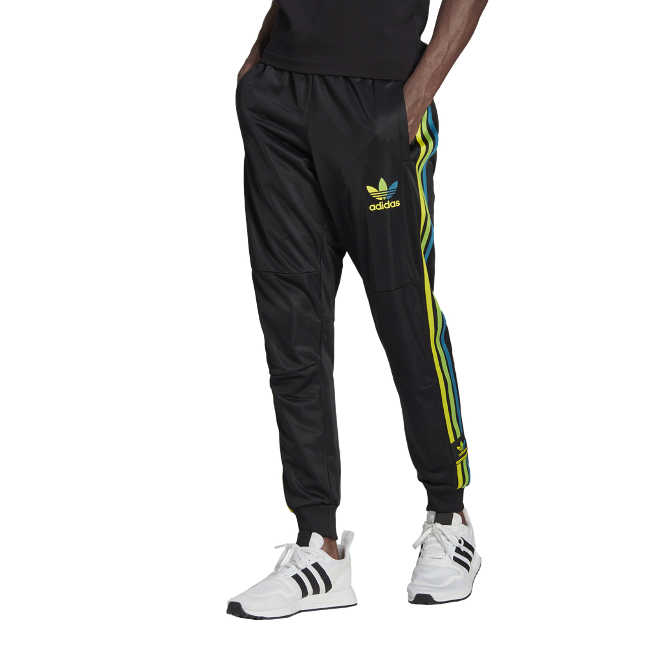 adidas Originals Chile 20 Holographic Pants Image 2 of 5. Tap to open photo gallery.