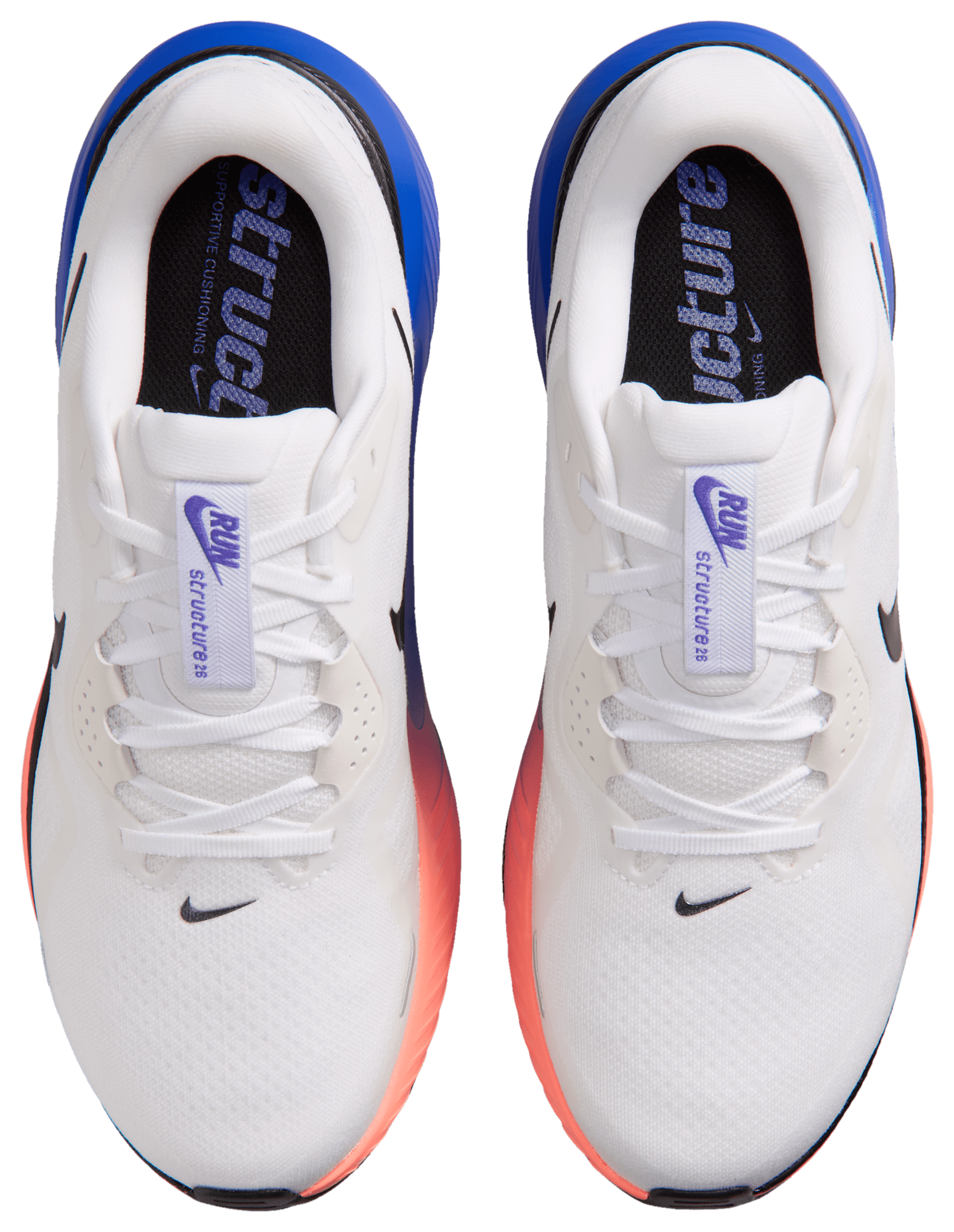 Nike Structure 26 - White/Atomic Pink/Black - Image 4