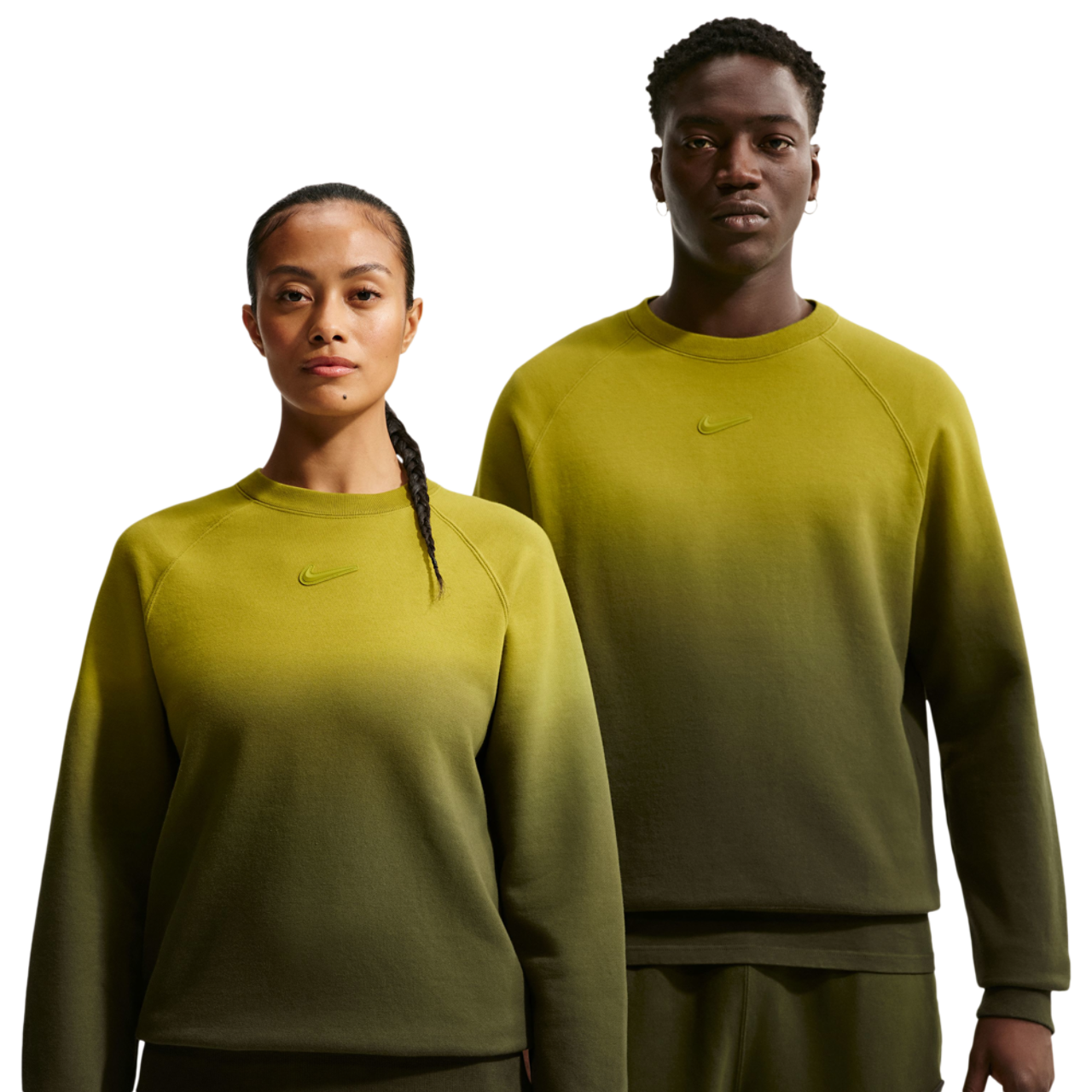 Nike NRG NOCTA Washed Fleece Crew Image 1 of 5. Tap to open photo gallery.