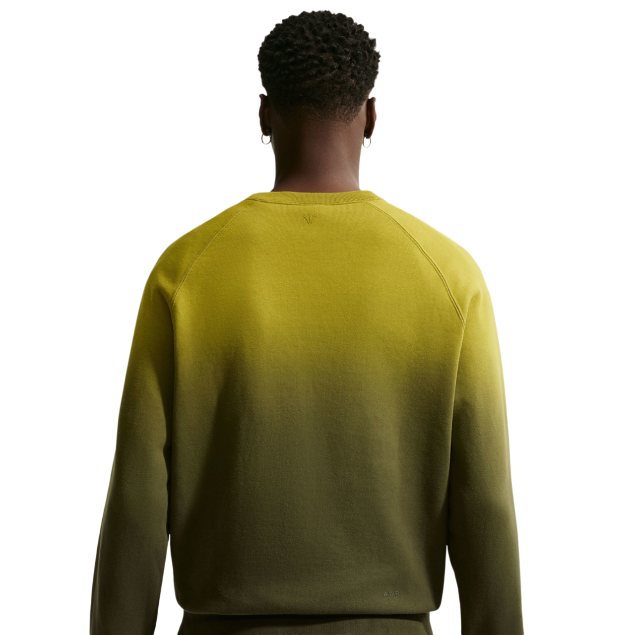 Nike NRG NOCTA Washed Fleece Crew Image 2 of 5. Tap to open photo gallery.